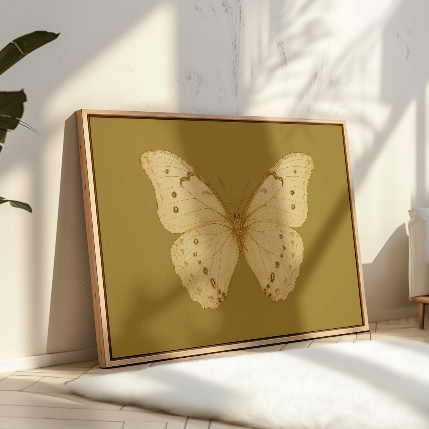 Golden Ivory Butterfly Study