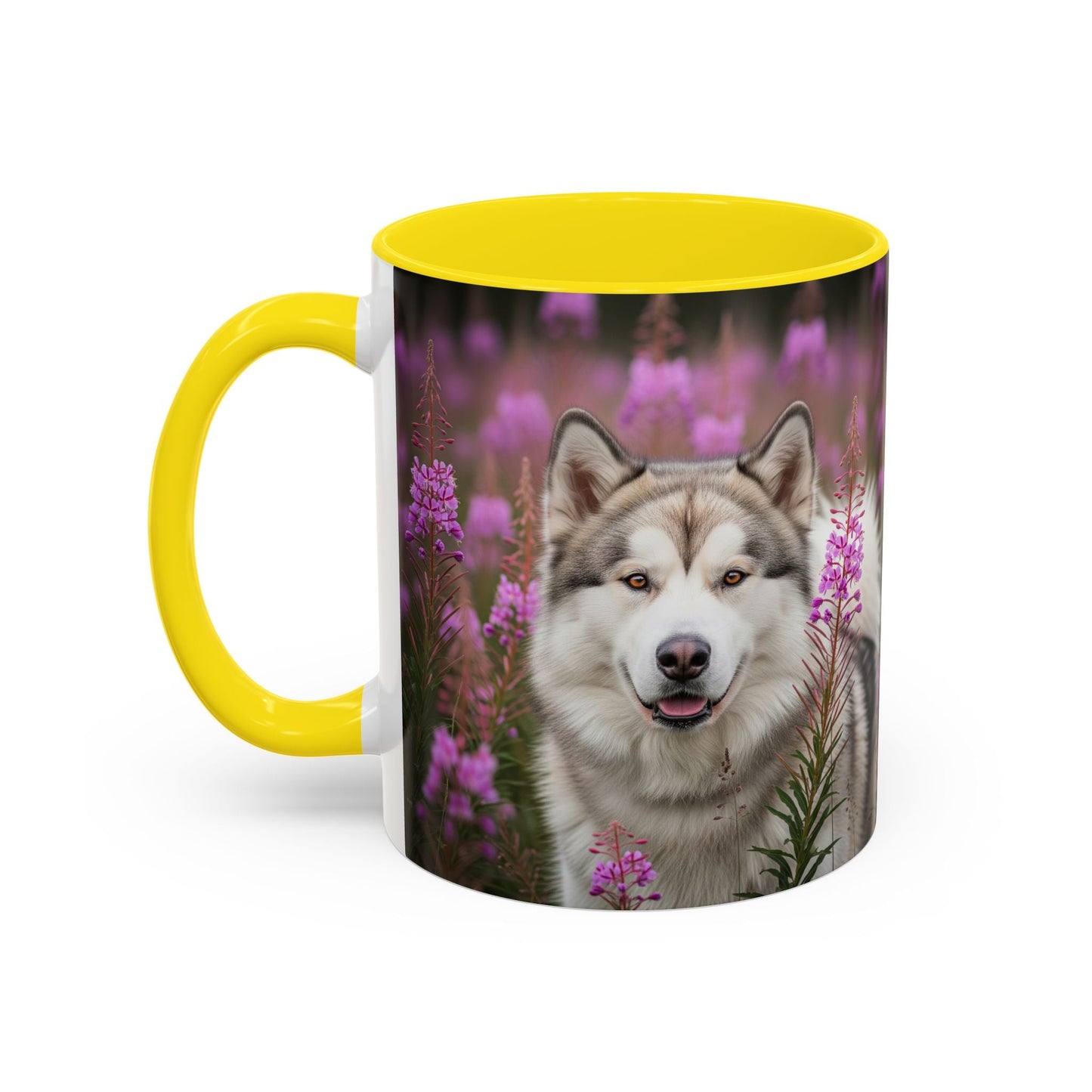 Keramiktasse mit Hunderassen-Motiv – 11 oz & 15 oz