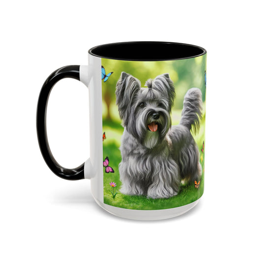 Keramiktasse mit Hunderassen-Motiv – 11 oz & 15 oz