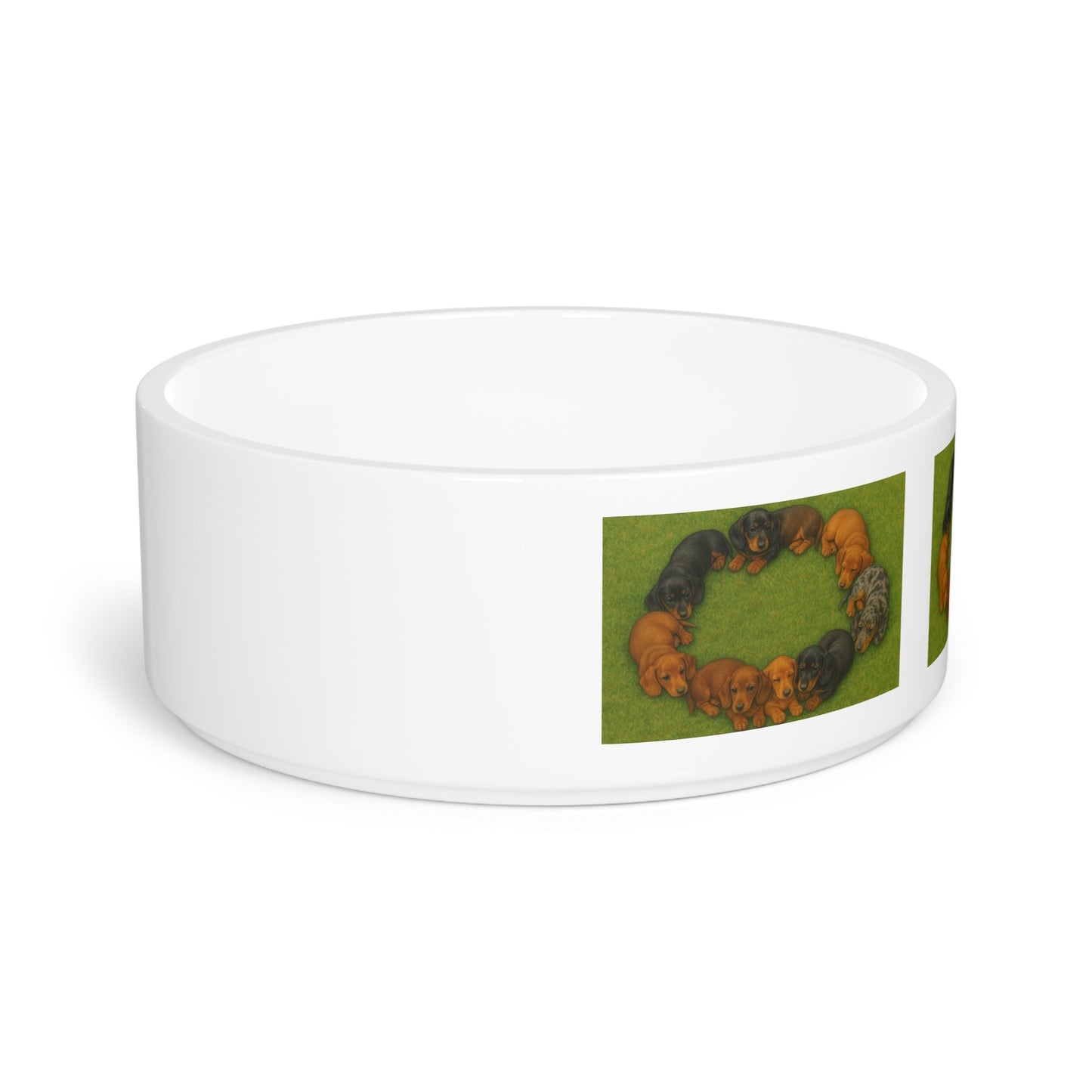 Ceramic Pet Bowl – 16 oz Dog Feeding Bowl