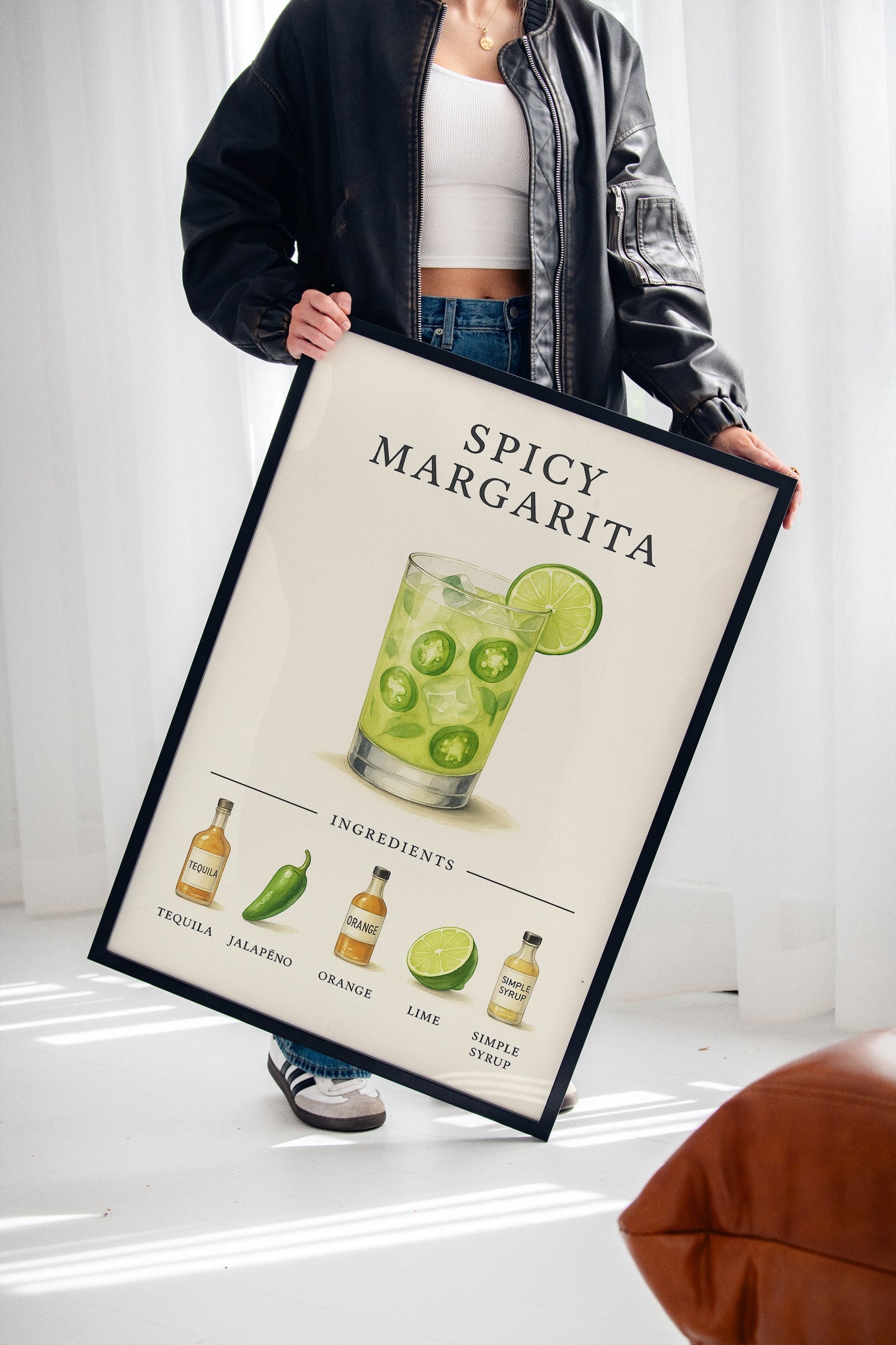 Recette de cocktail Margarita épicée à imprimer