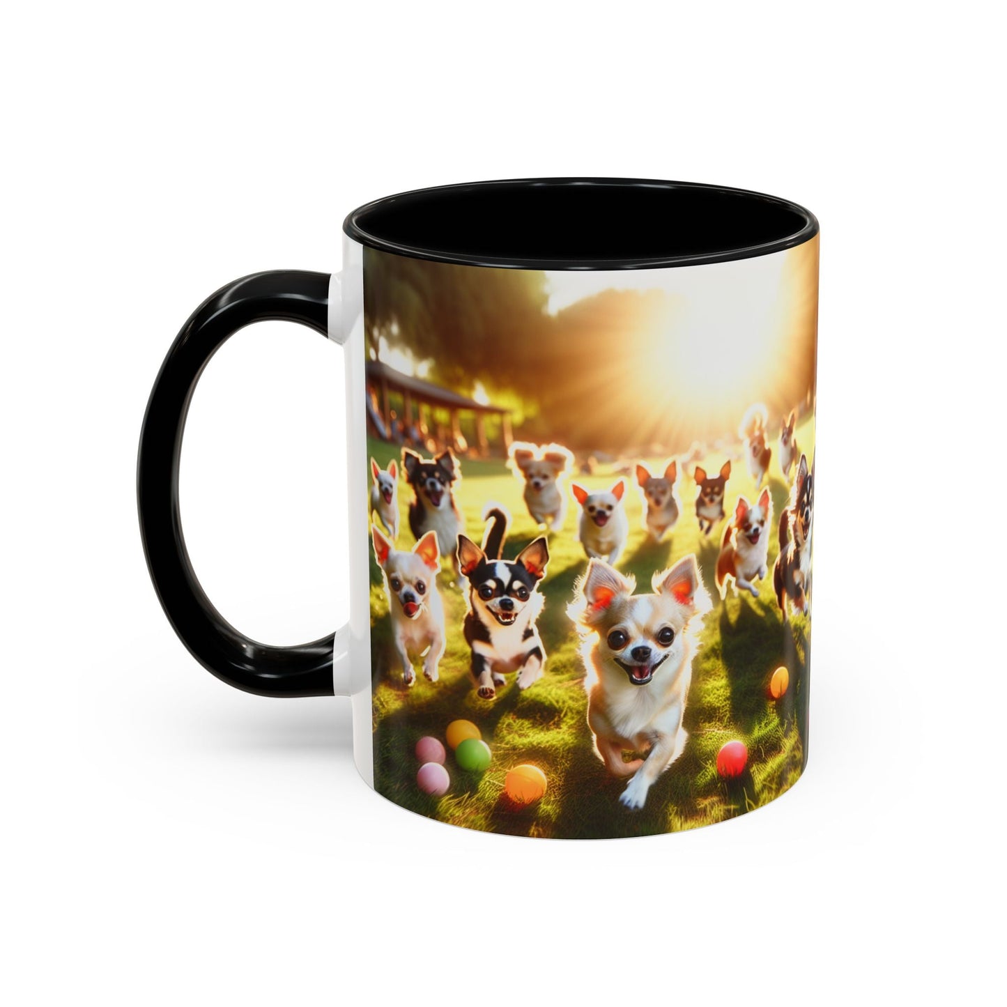 Keramiktasse mit Hunderassen-Motiv – 11 oz & 15 oz