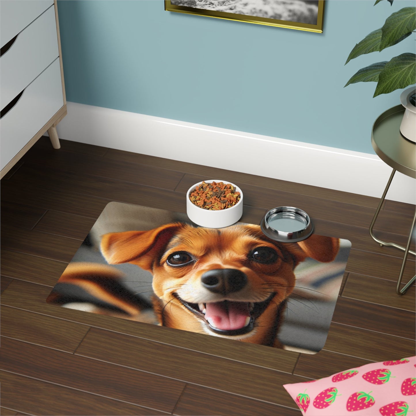 Non-Slip Pet Food Mat – Waterproof Feeding Mat for Dogs