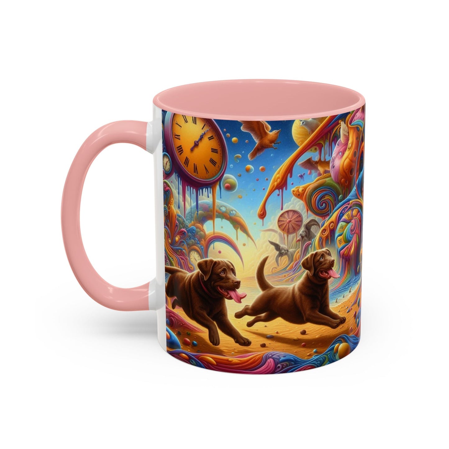 Keramiktasse mit Hunderassen-Motiv – 11 oz & 15 oz