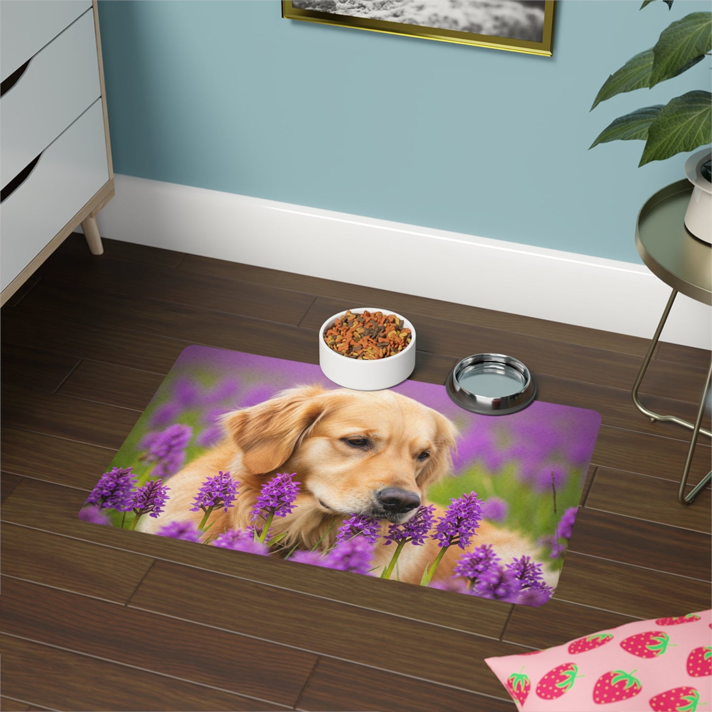 Non-Slip Pet Food Mat – Waterproof Feeding Mat for Dogs