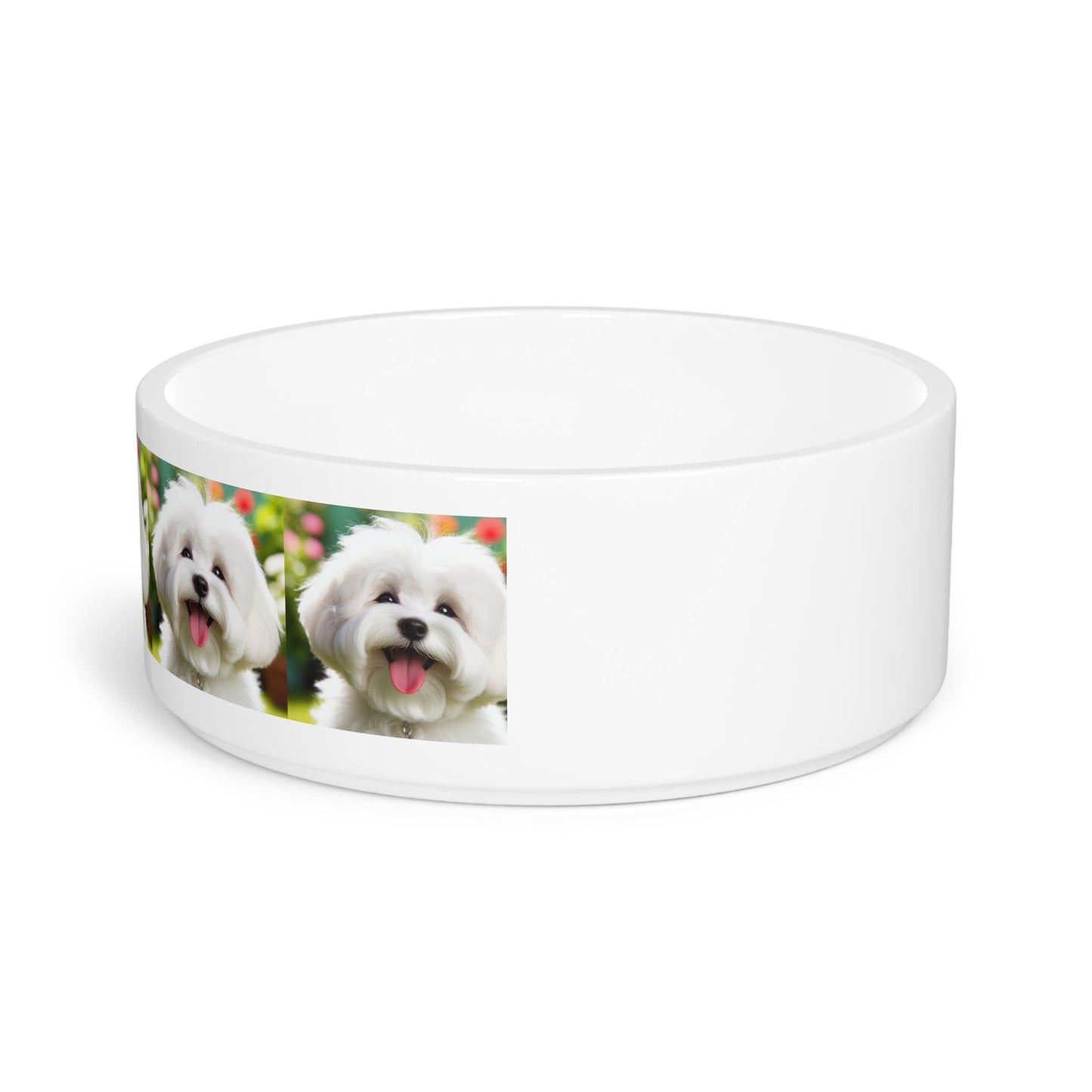 Ceramic Pet Bowl – 16 oz Dog Feeding Bowl