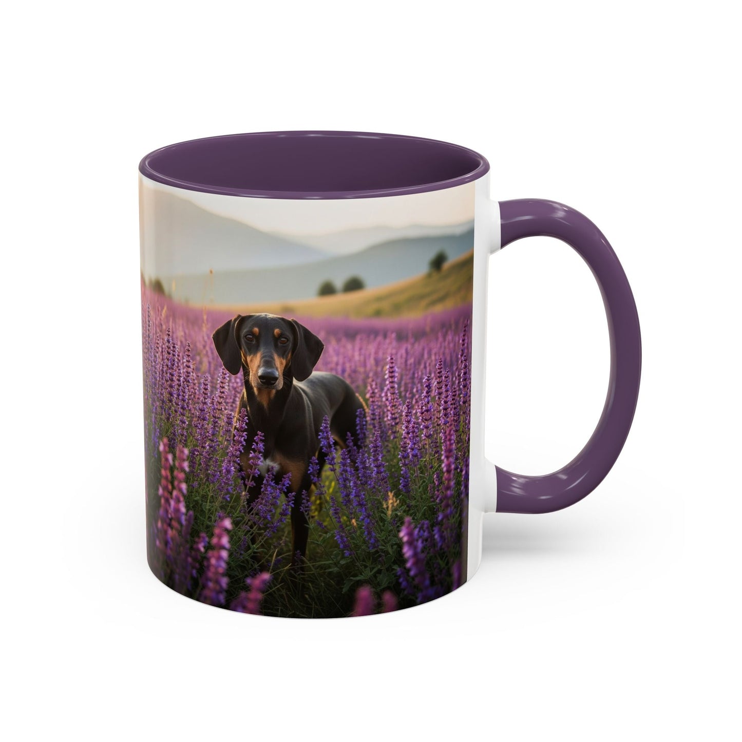 Keramiktasse mit Hunderassen-Motiv – 325 ml & 440 ml