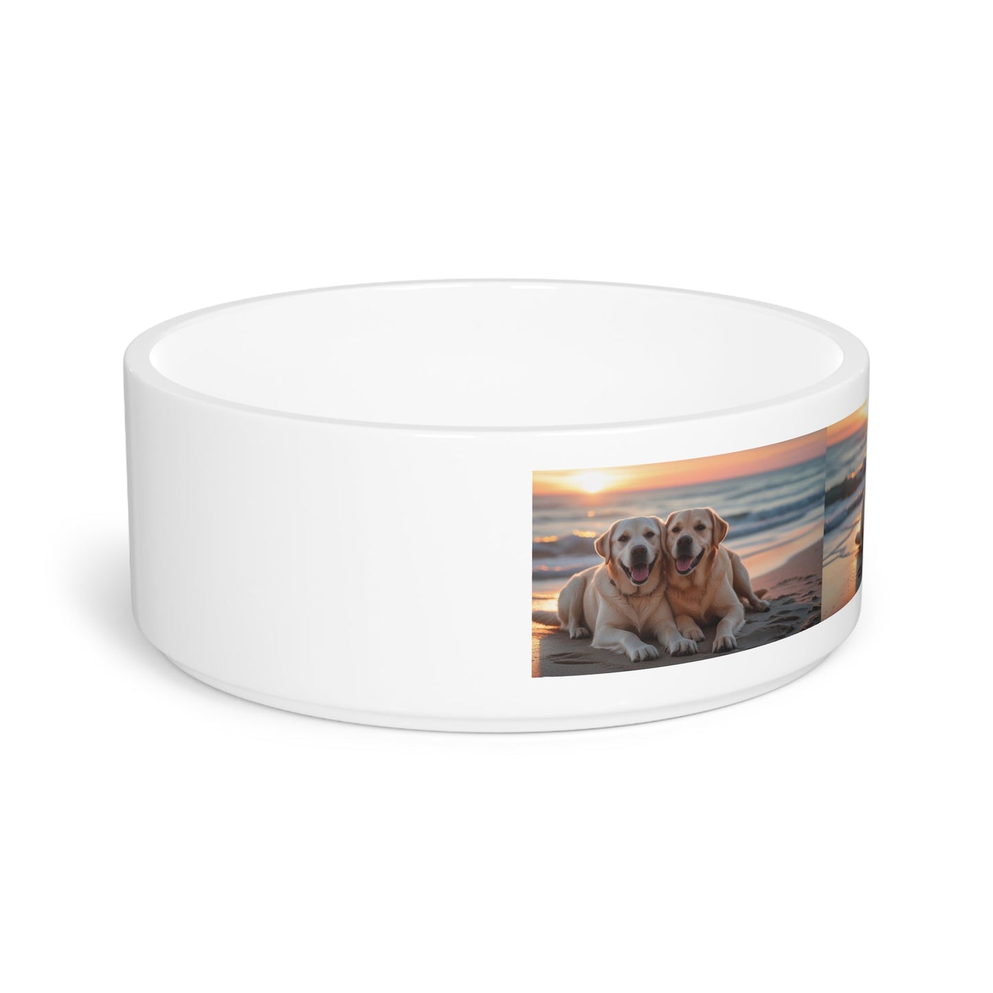 Ceramic Pet Bowl – 16 oz Dog Feeding Bowl