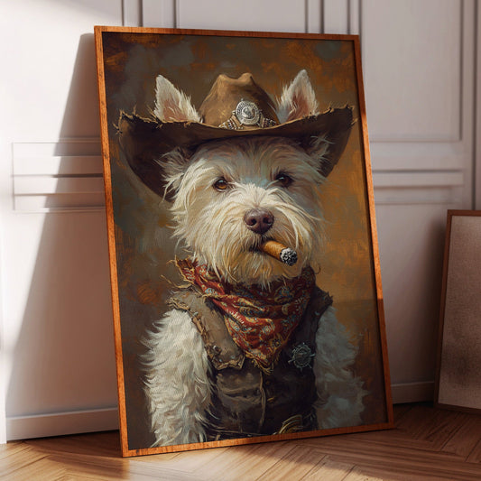West Highland White Terrier Revolverheld