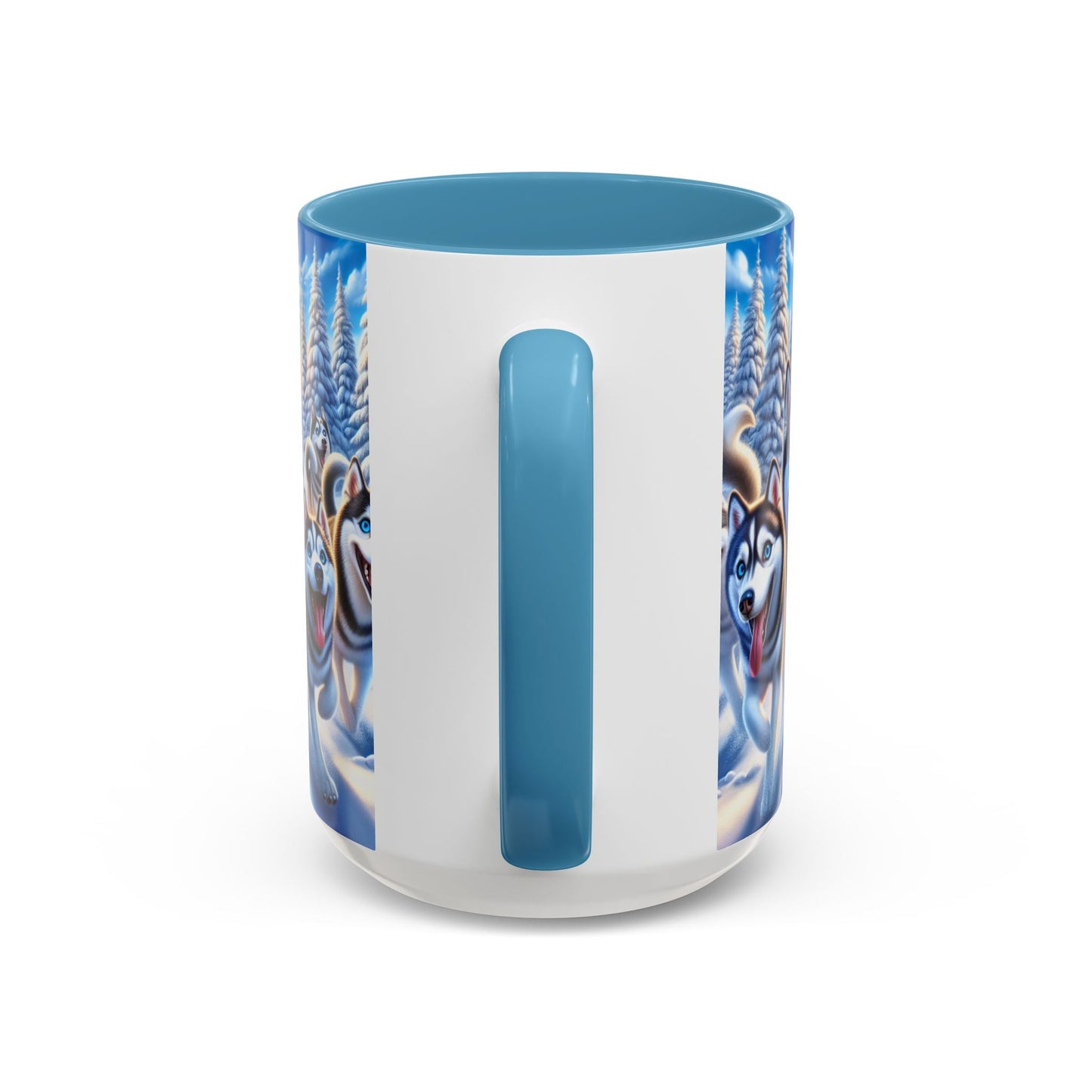 Keramiktasse mit Hunderassen-Motiv – 11 oz & 15 oz