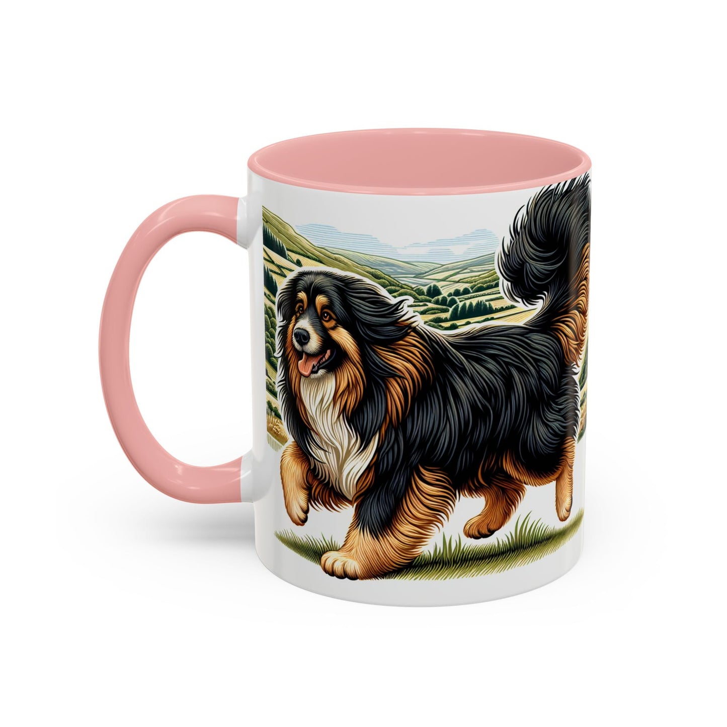 Keramiktasse mit Hunderassen-Motiv – 11 oz & 15 oz