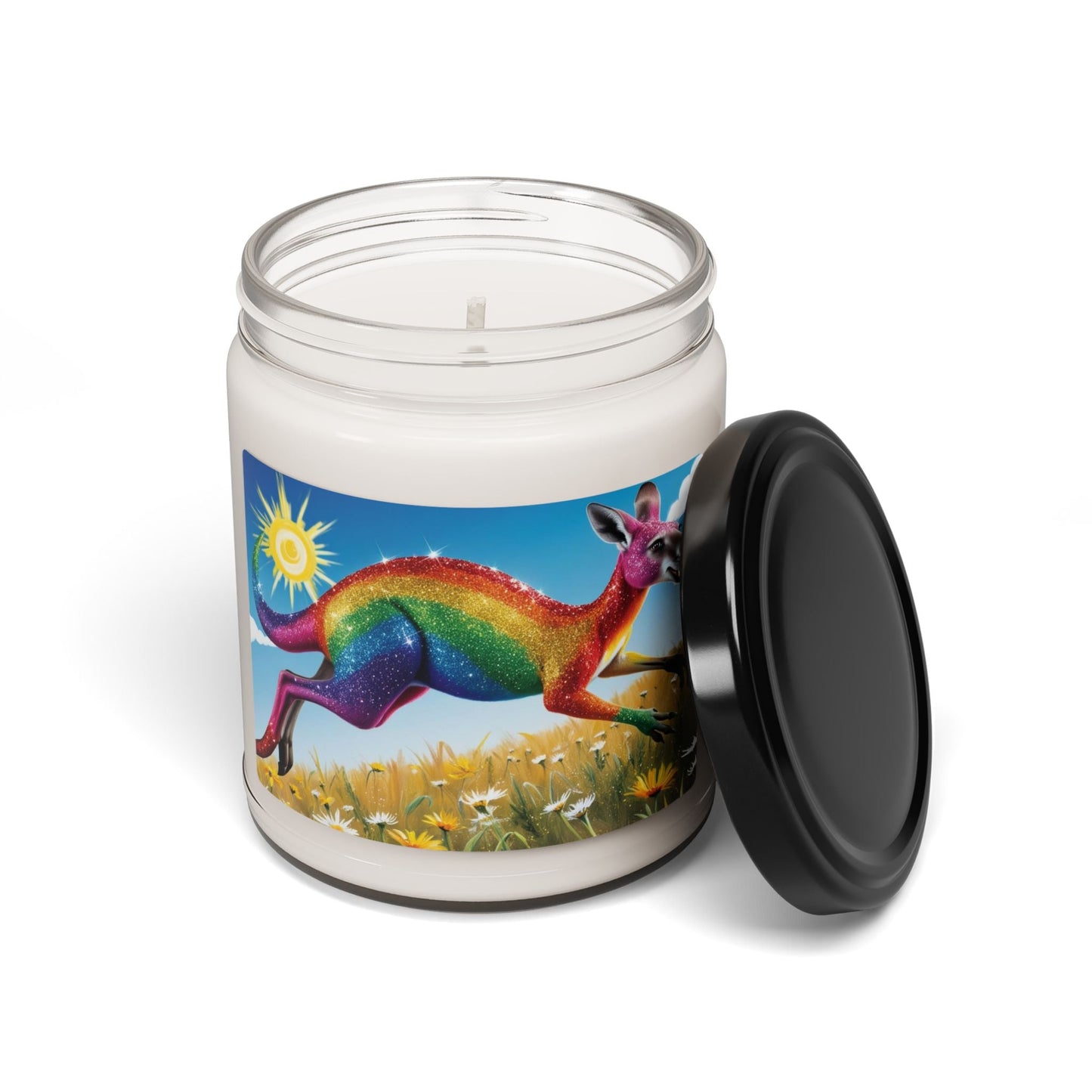 Bougie en cire de soja – Bougie parfumée en pot
