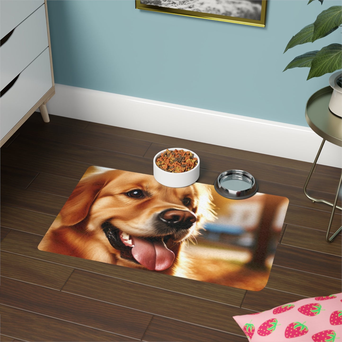 Non-Slip Pet Food Mat – Waterproof Feeding Mat for Dogs