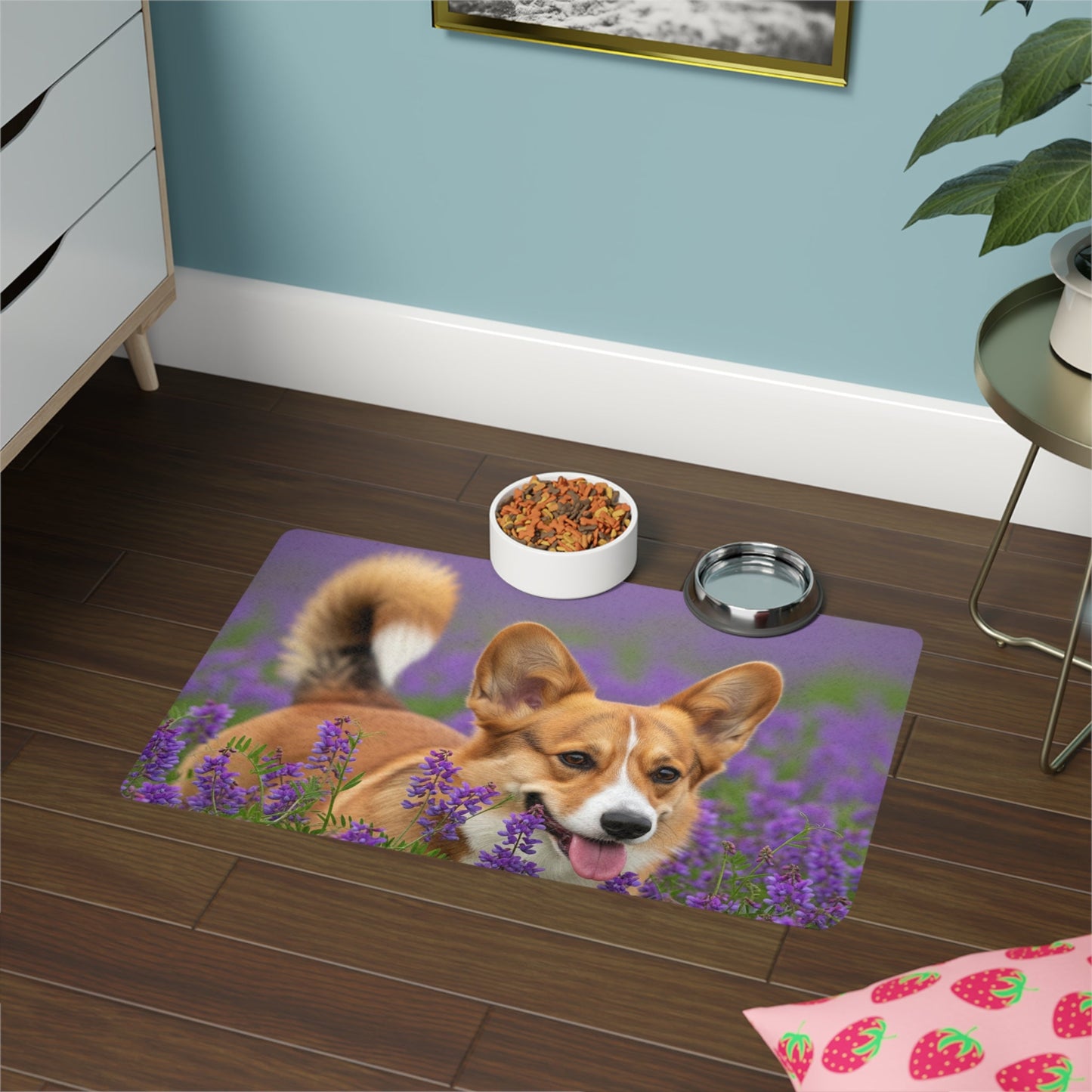 Non-Slip Pet Food Mat – Waterproof Feeding Mat for Dogs