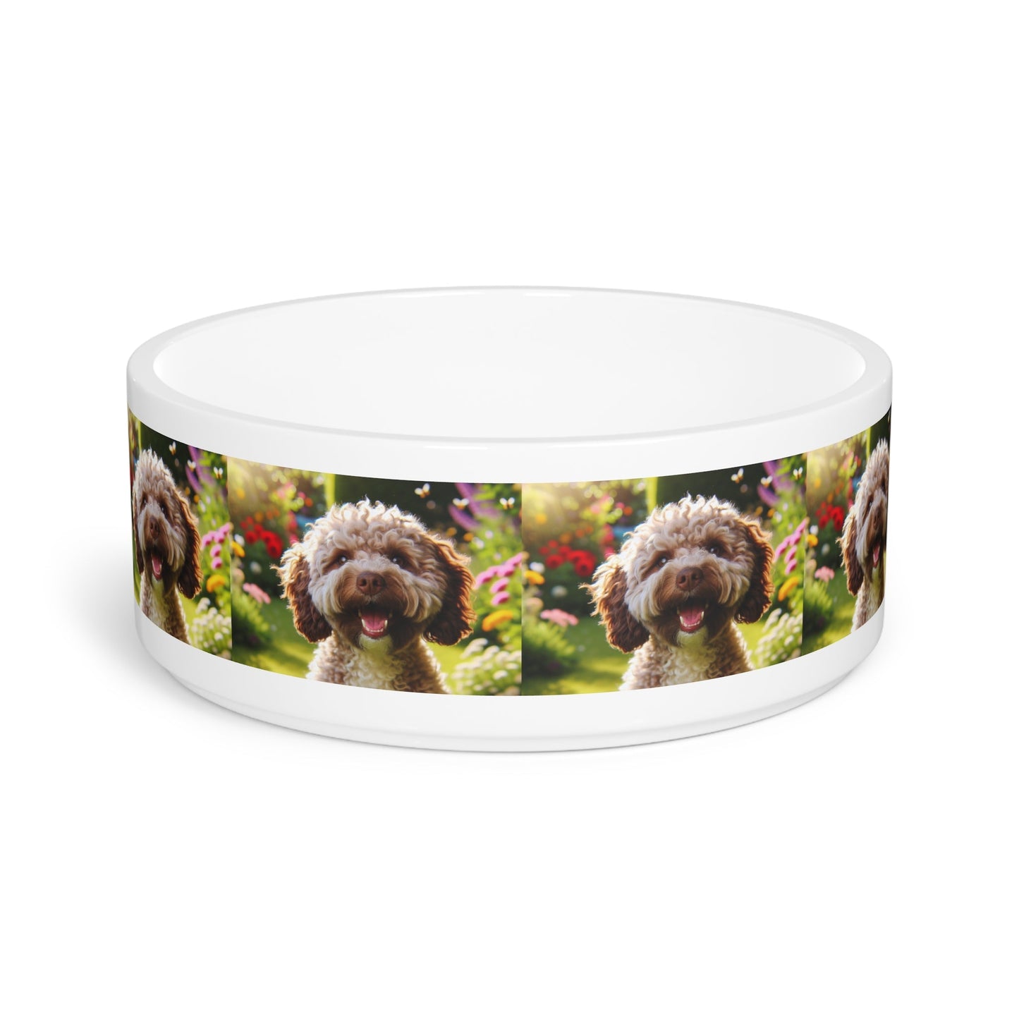 Ceramic Pet Bowl – 16 oz Dog Feeding Bowl