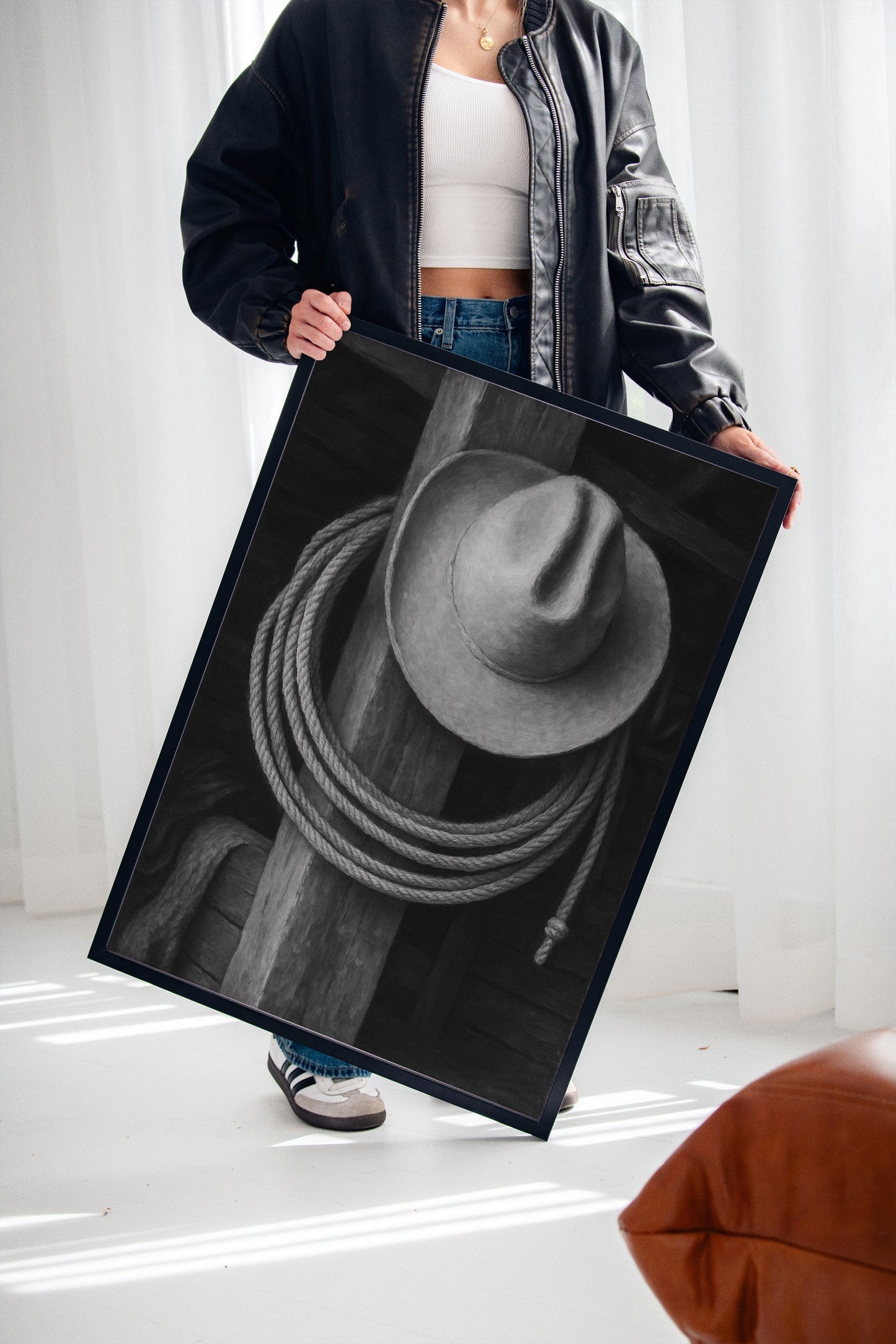 Cowboyhut und Lasso