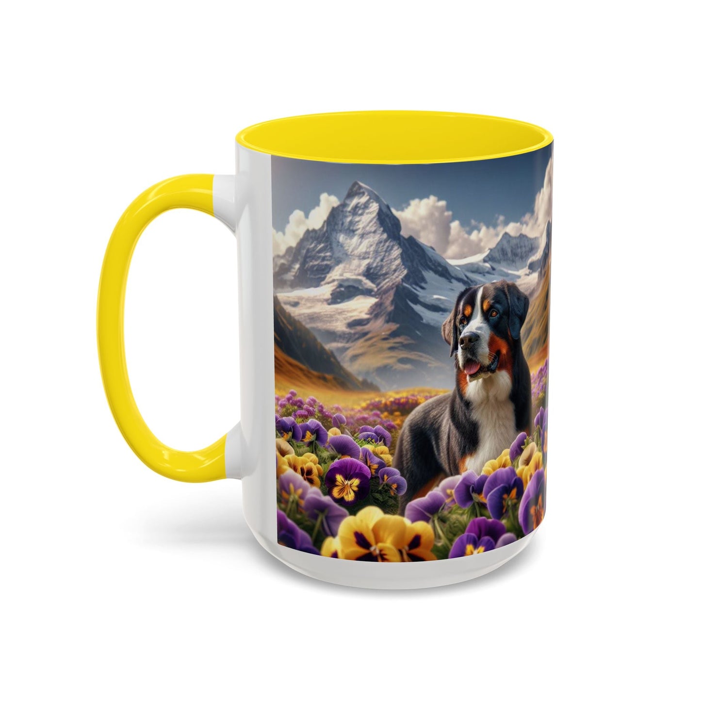 Keramiktasse mit Hunderassen-Motiv – 11 oz & 15 oz