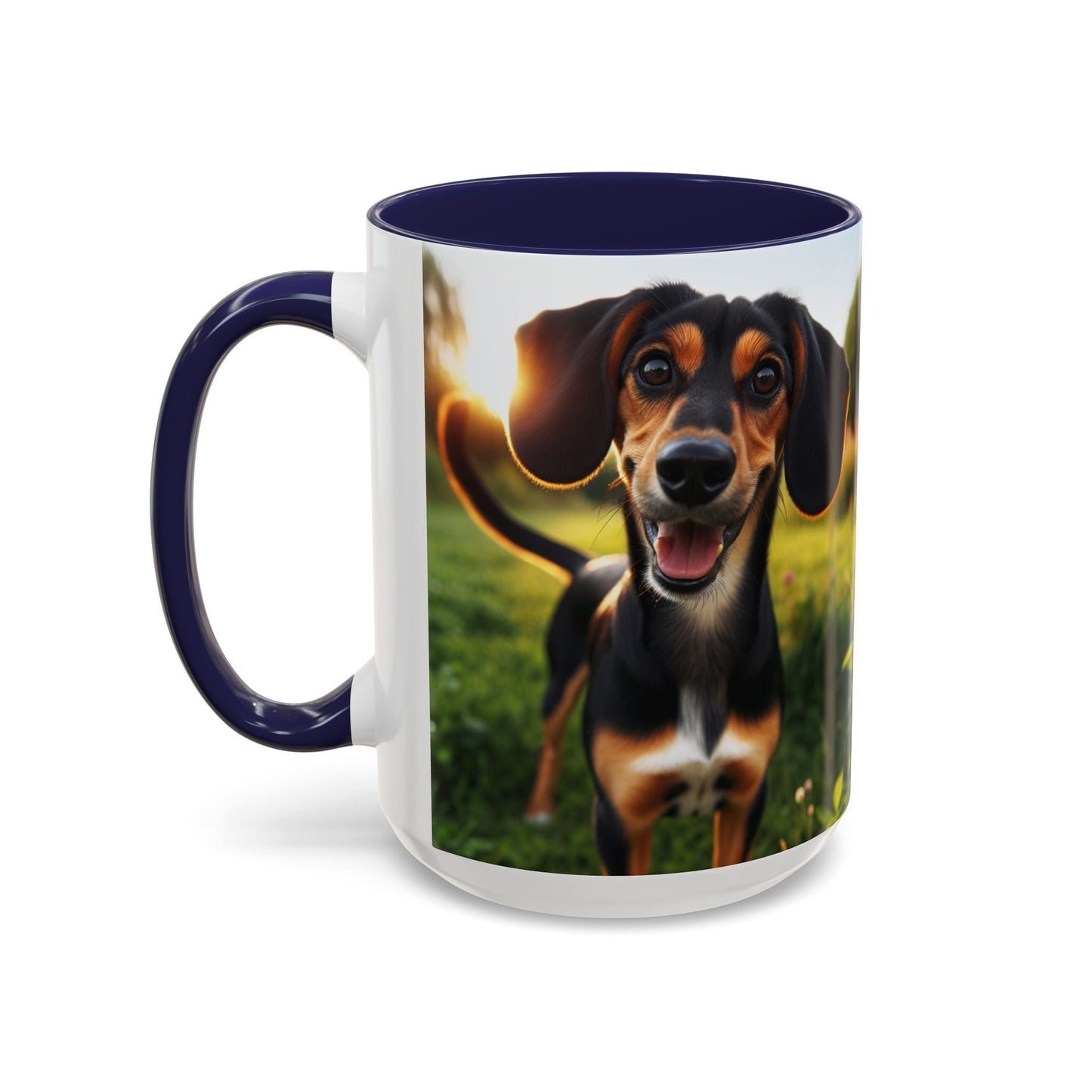 Keramiktasse mit Hunderassen-Motiv – 11 oz & 15 oz