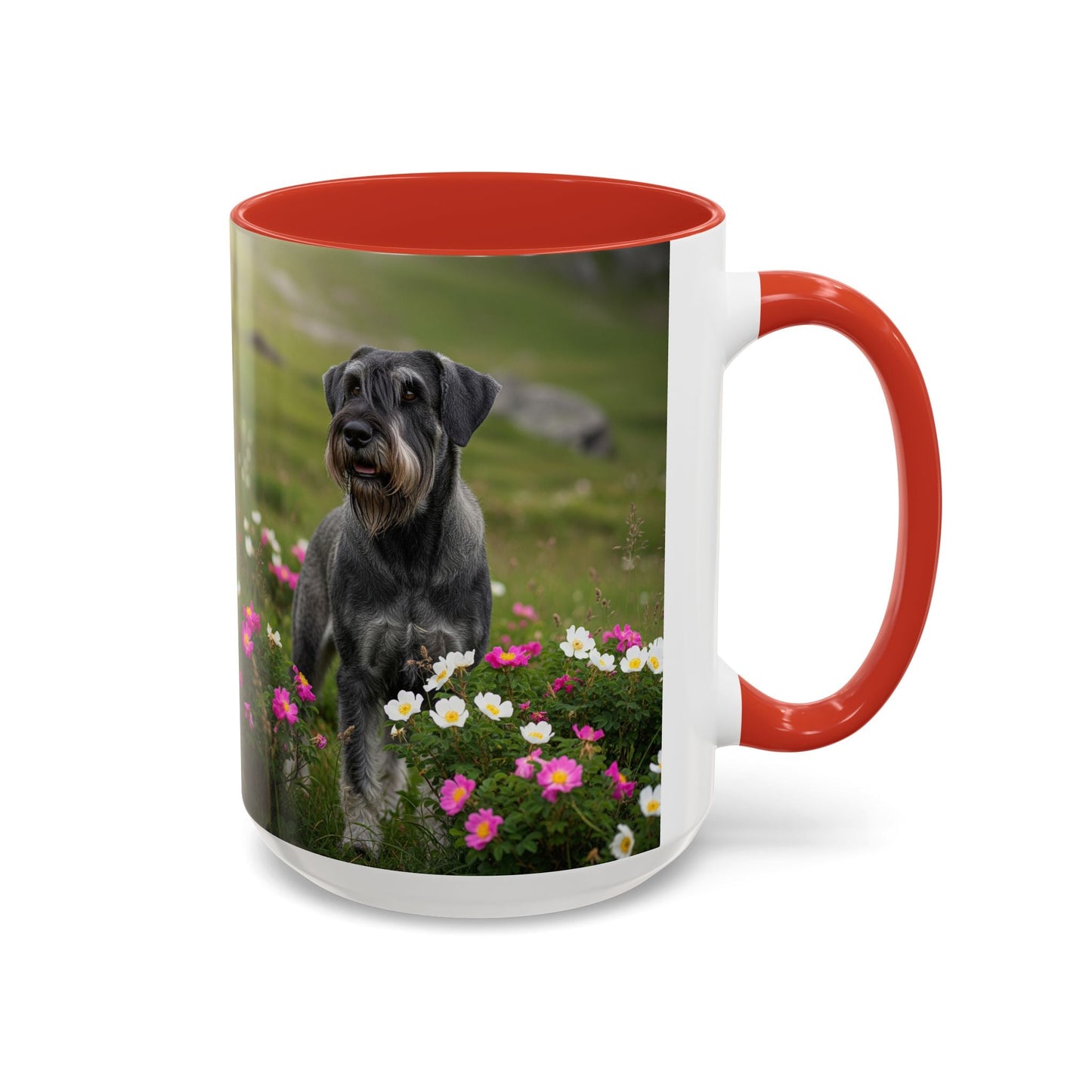 Keramiktasse mit Hunderassen-Motiv – 11 oz & 15 oz