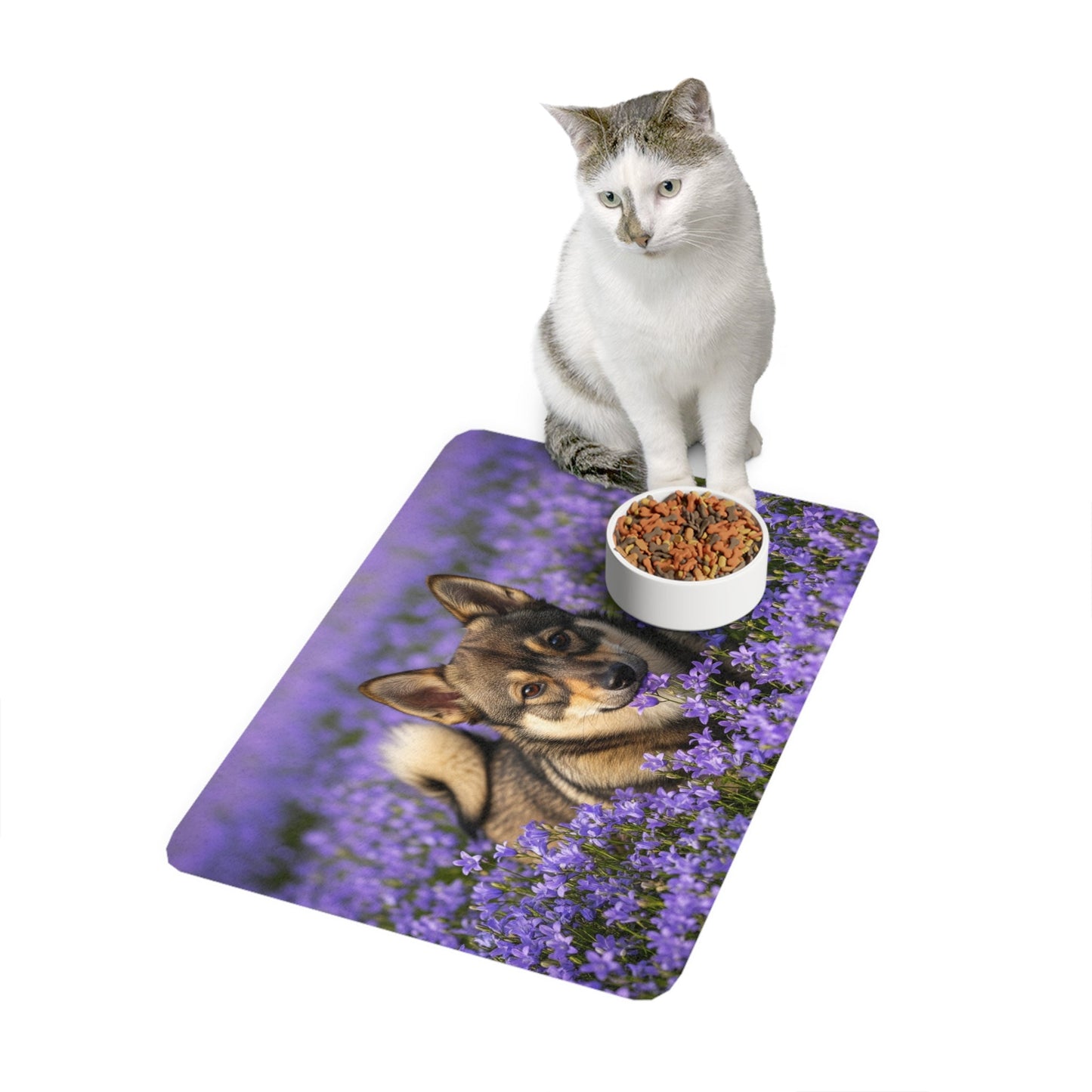 Non-Slip Pet Food Mat – Waterproof Feeding Mat for Dogs
