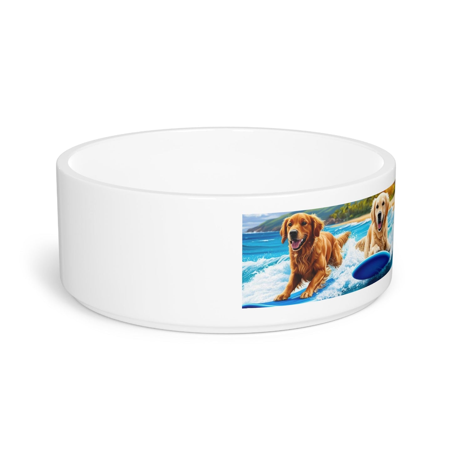 Ceramic Pet Bowl – 16 oz Dog Feeding Bowl