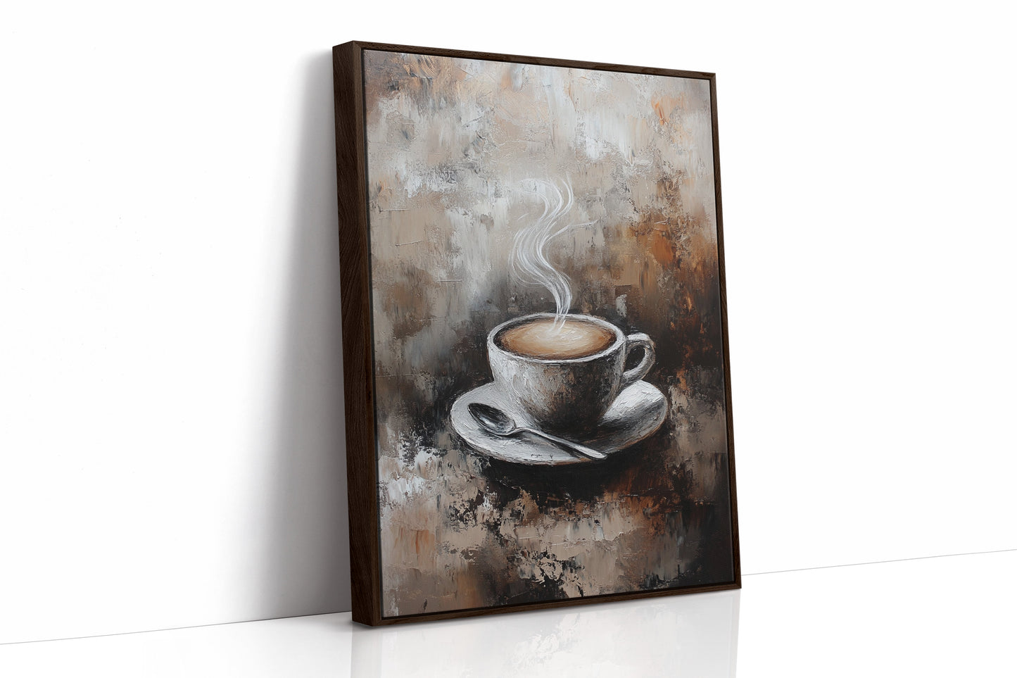 Braises dans une tasse tranquille