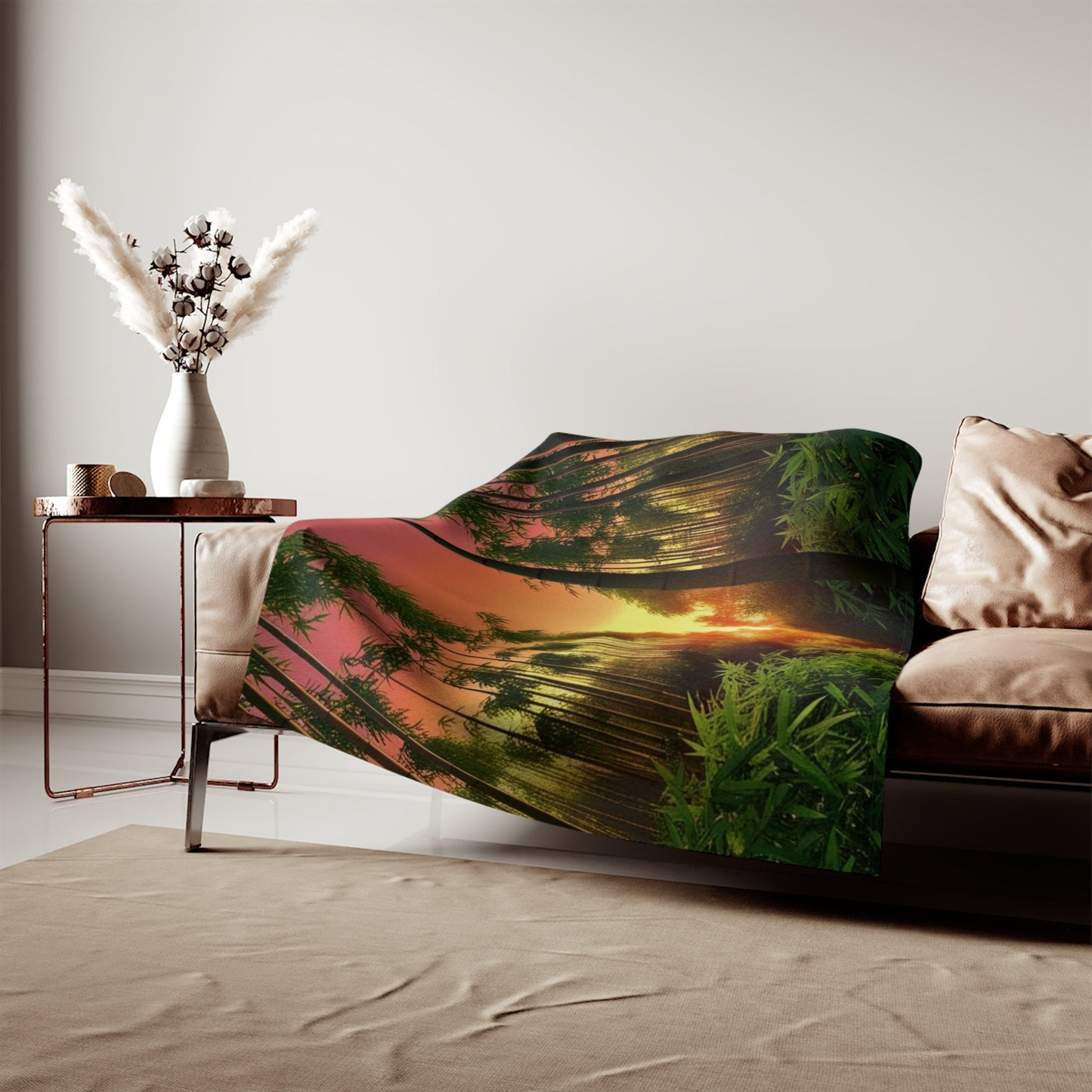 Sweatshirt Blanket – Plush Fleece Throw, 2 Size Options