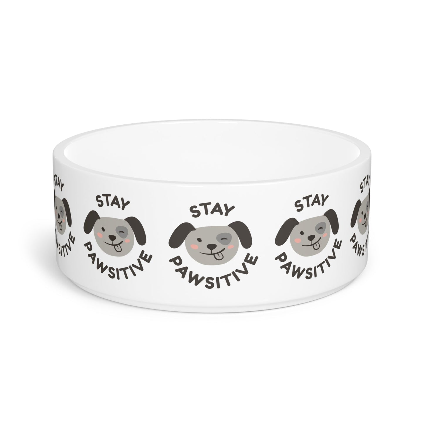 Ceramic Pet Bowl – 16 oz Dog Feeding Bowl