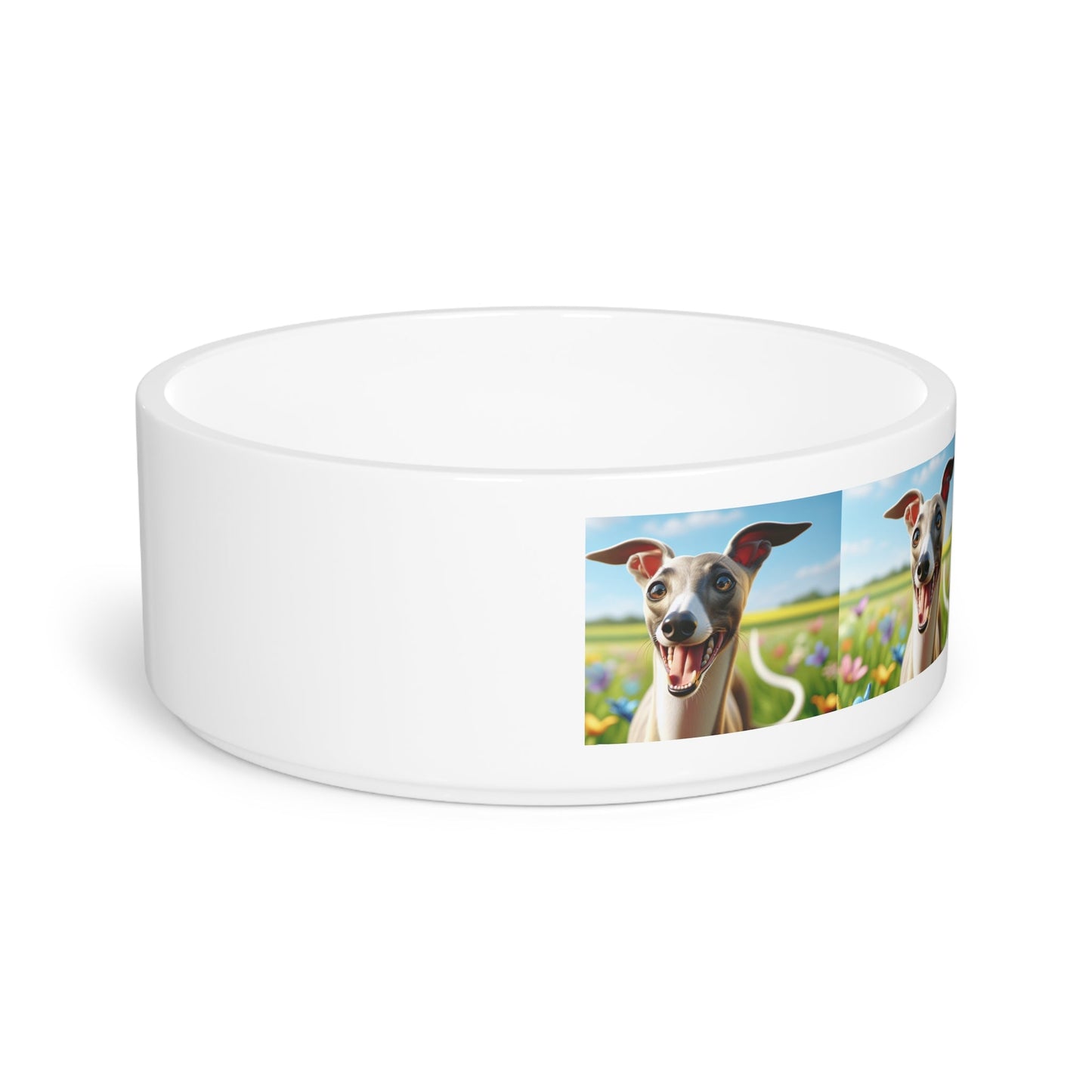 Ceramic Pet Bowl – 16 oz Dog Feeding Bowl
