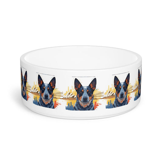 Ceramic Pet Bowl – 16 oz Dog Feeding Bowl