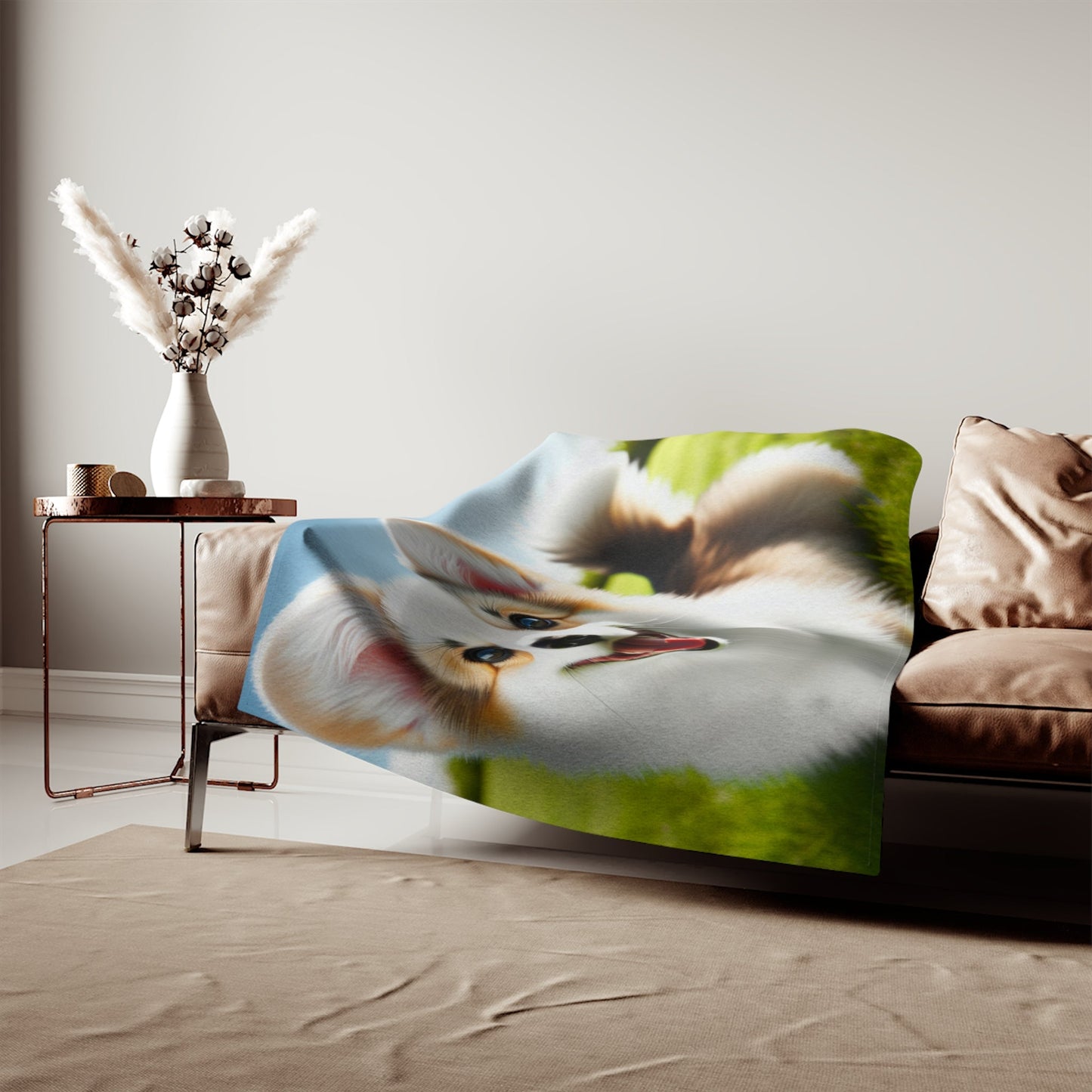 Sweatshirt Blanket – Plush Fleece Throw, 2 Size Options