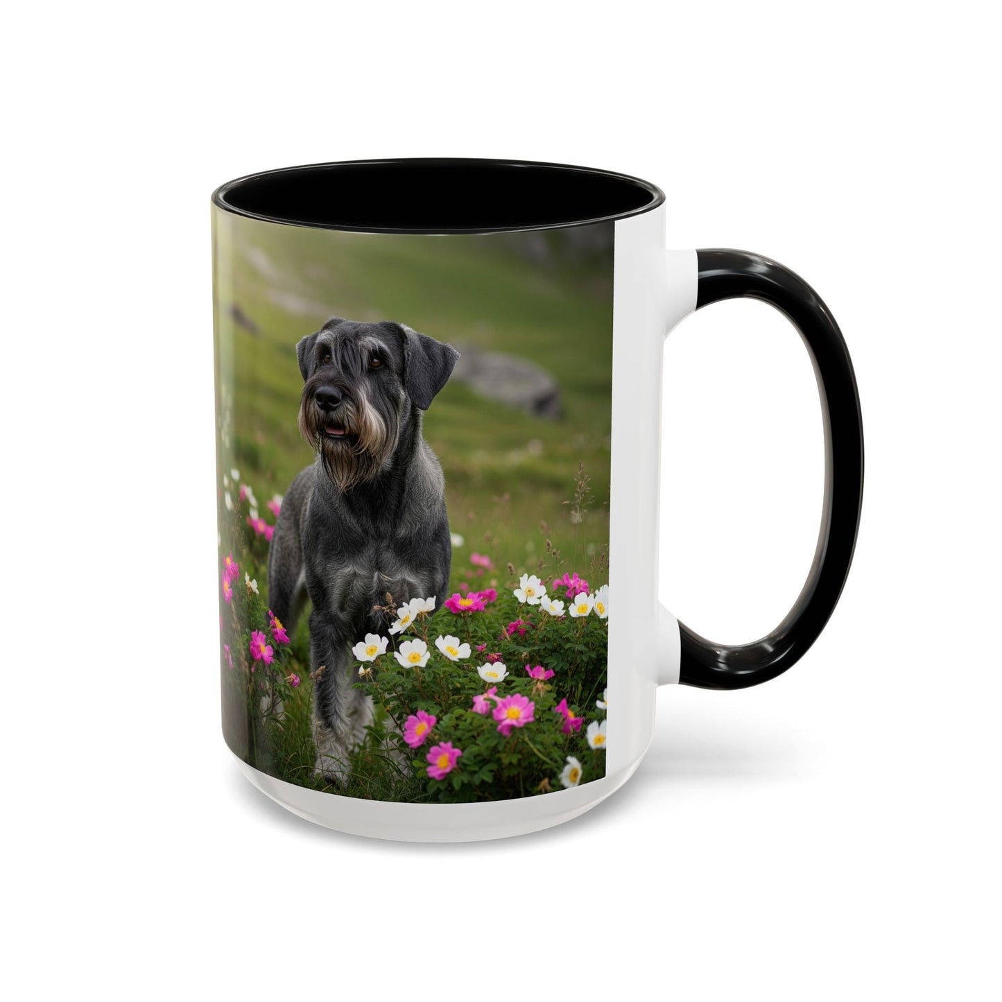 Keramiktasse mit Hunderassen-Motiv – 11 oz & 15 oz