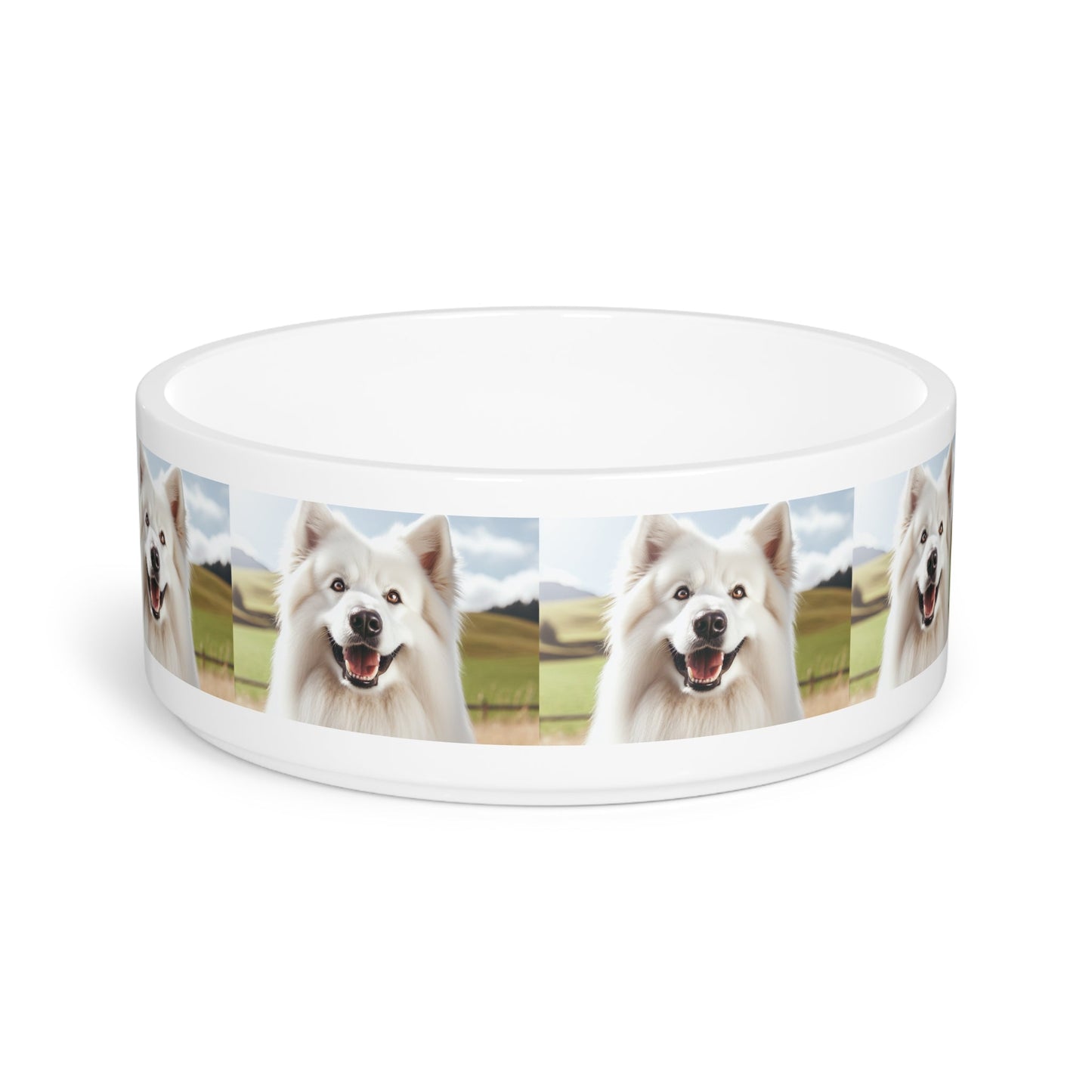Ceramic Pet Bowl – 16 oz Dog Feeding Bowl