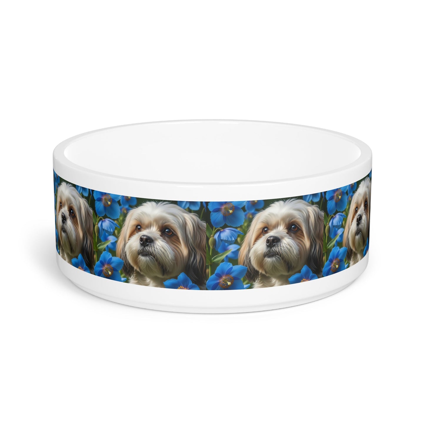 Ceramic Pet Bowl – 16 oz Dog Feeding Bowl