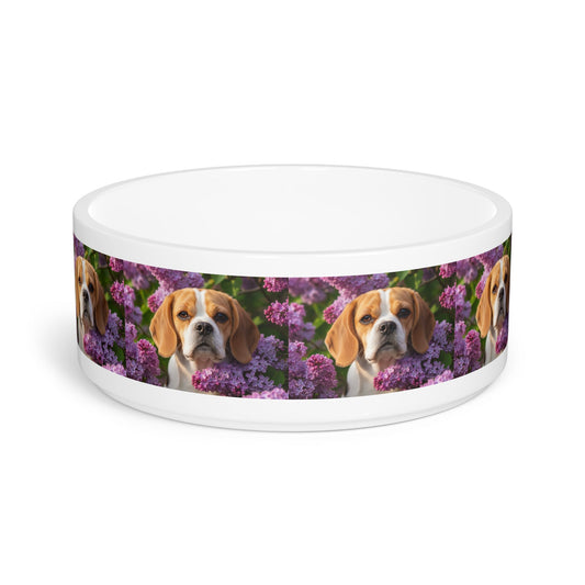 Ceramic Pet Bowl – 16 oz Dog Feeding Bowl