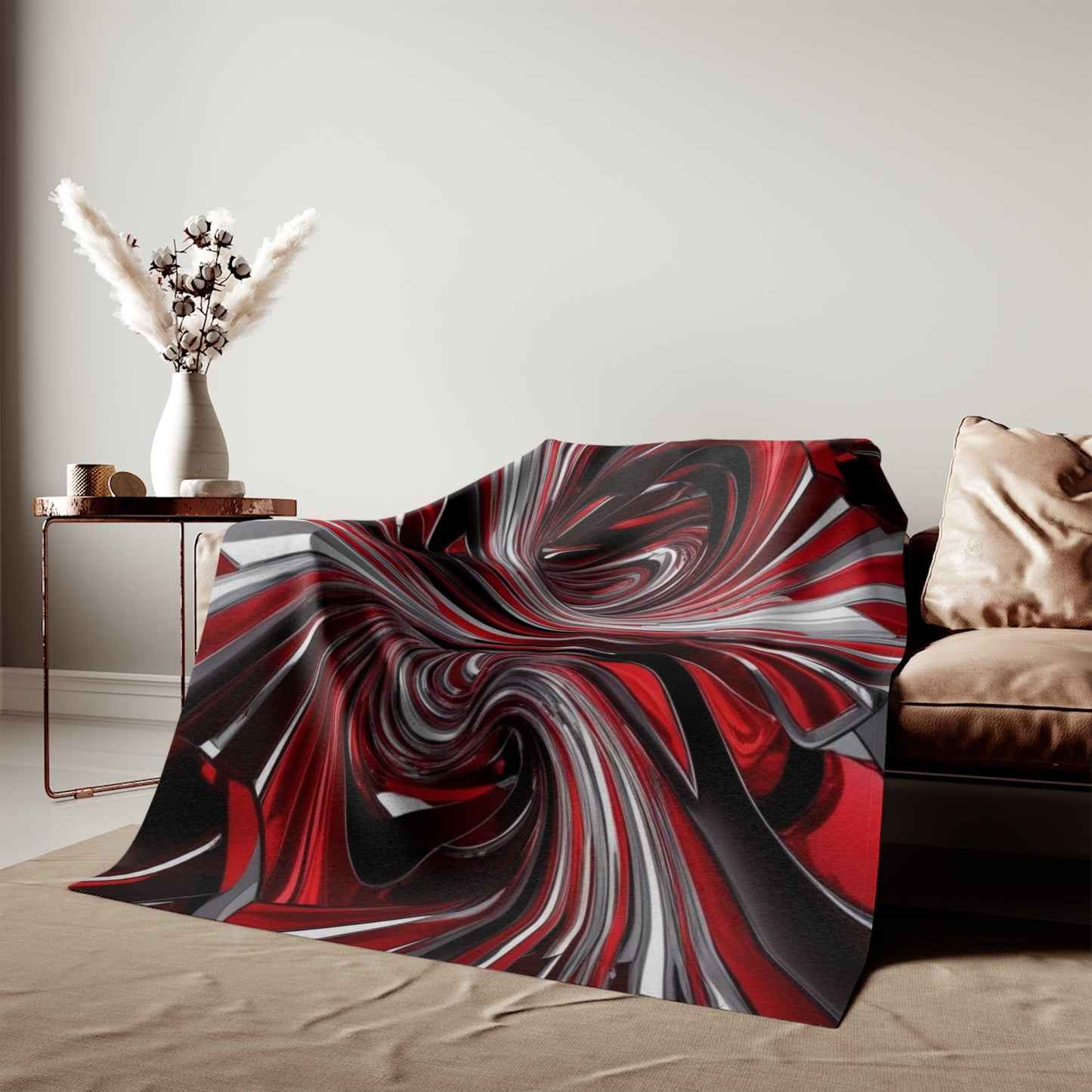 Sweatshirt Blanket – Plush Fleece Throw, 2 Size Options