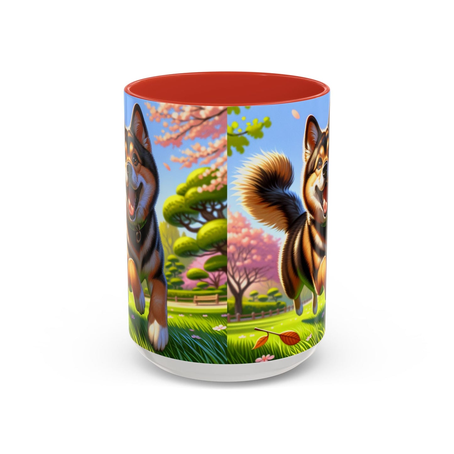 Keramiktasse mit Hunderassen-Motiv – 11 oz & 15 oz