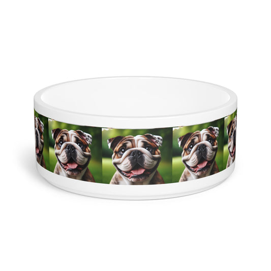 Ceramic Pet Bowl – 16 oz Dog Feeding Bowl