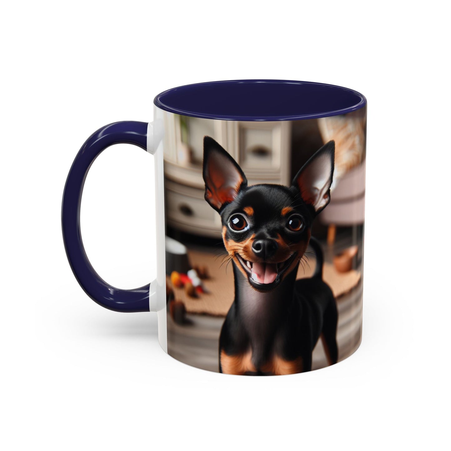 Keramiktasse mit Hunderassen-Motiv – 11 oz & 15 oz