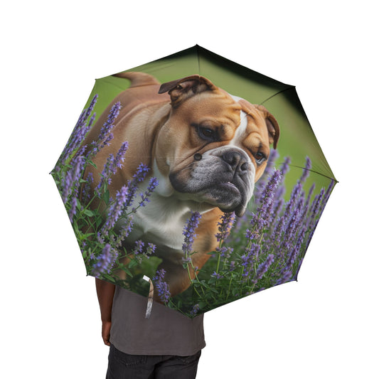 48" Semi-Automatic Umbrella – Windproof Large Travel Rain Umbrella
