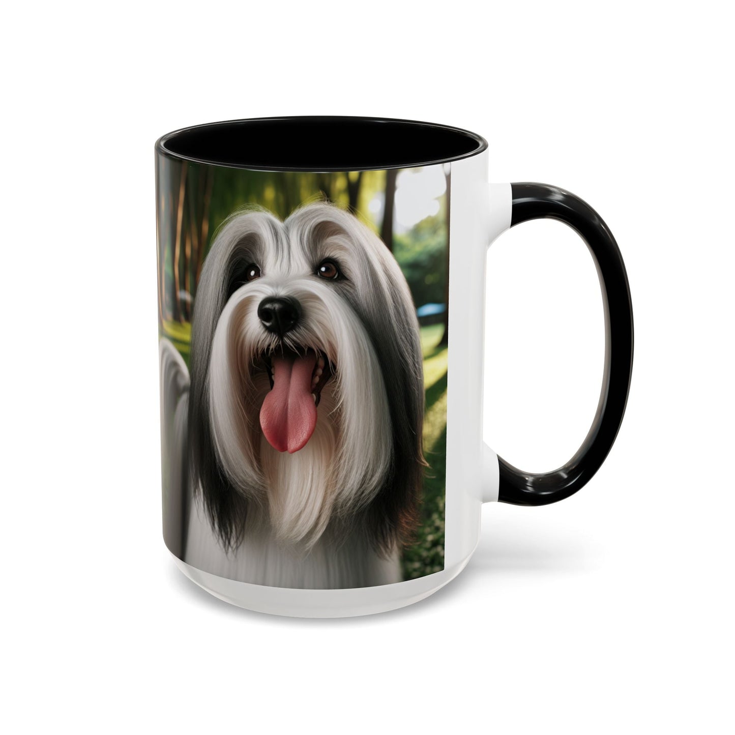 Keramiktasse mit Hunderassen-Motiv – 11 oz & 15 oz