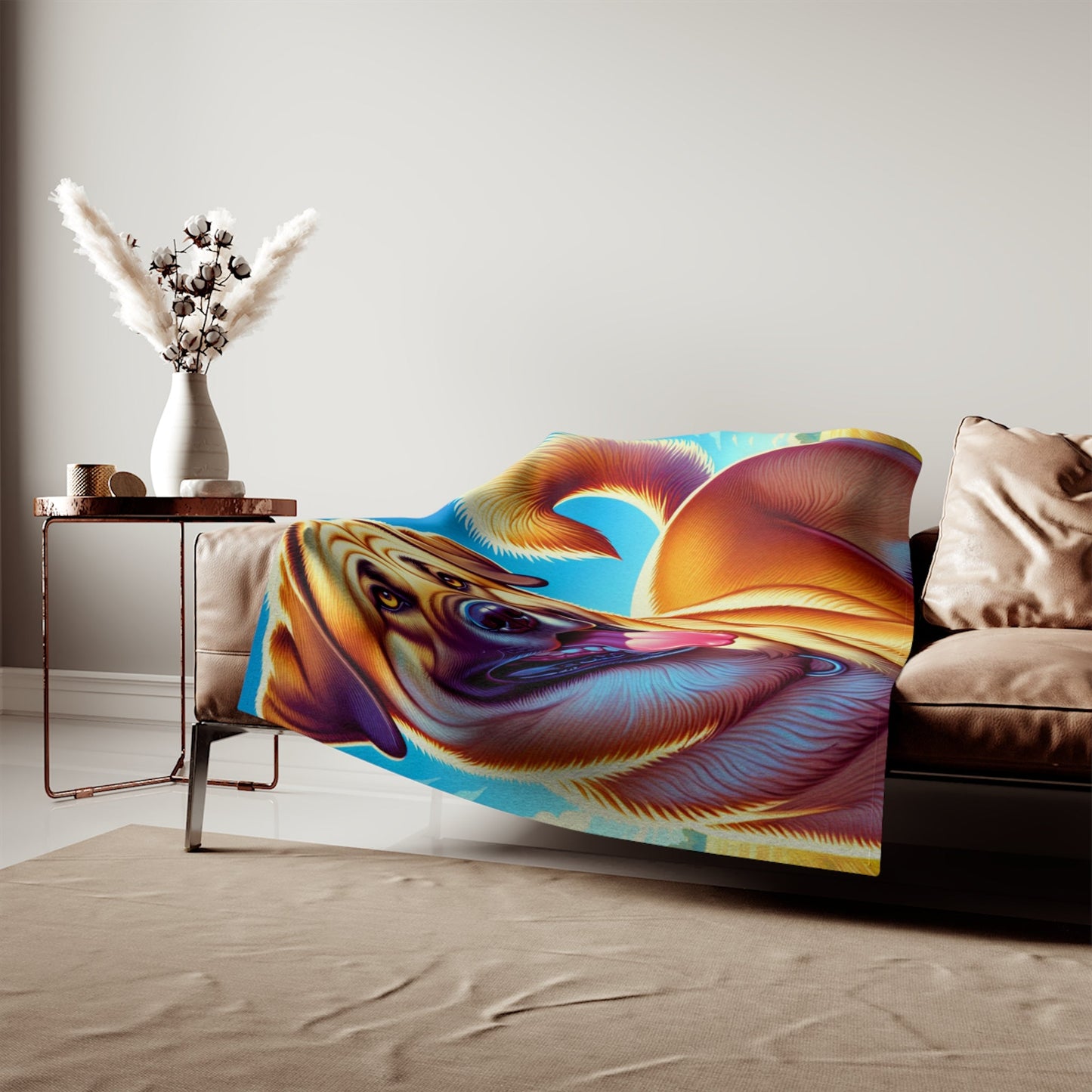 Sweatshirt Blanket – Plush Fleece Throw, 2 Size Options