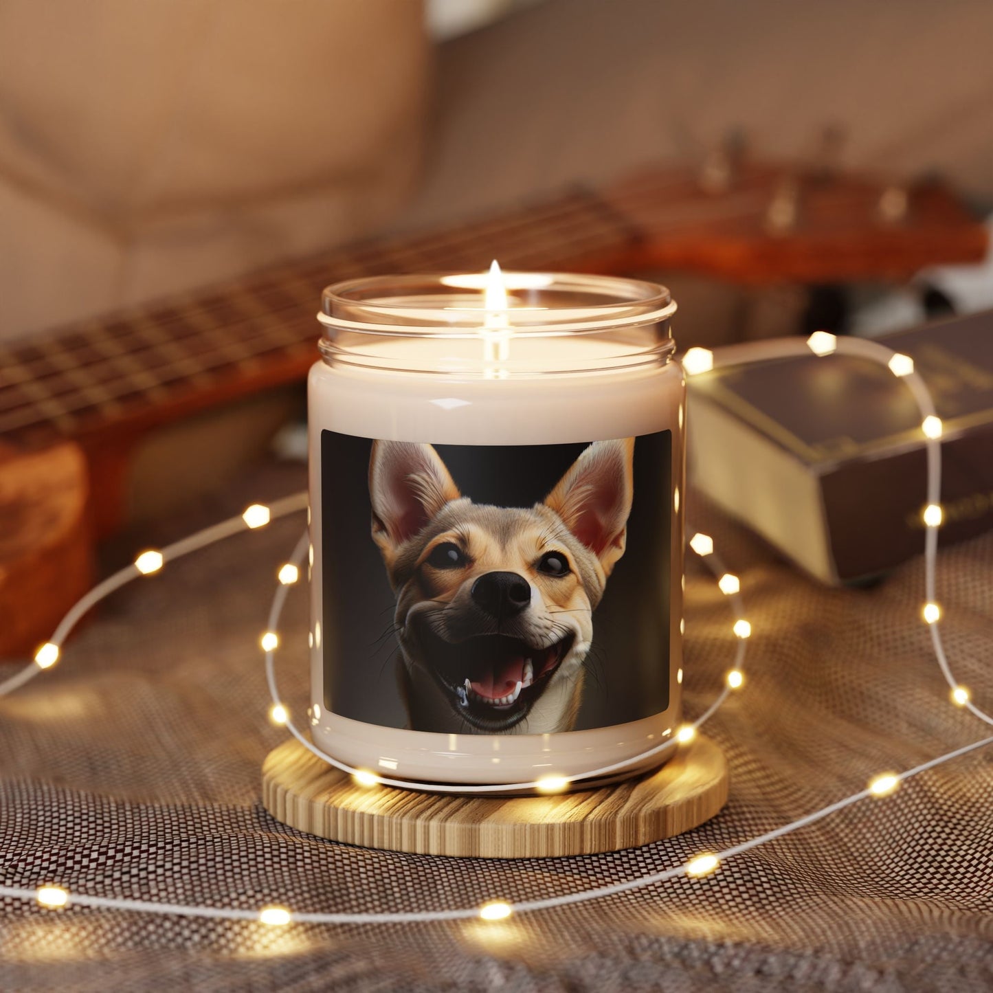 Bougie en cire de soja – Bougie parfumée en pot