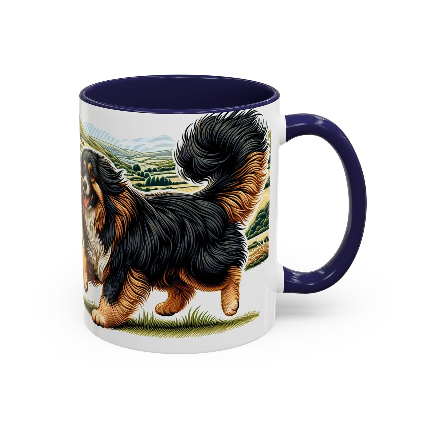 Keramiktasse mit Hunderassen-Motiv – 11 oz & 15 oz