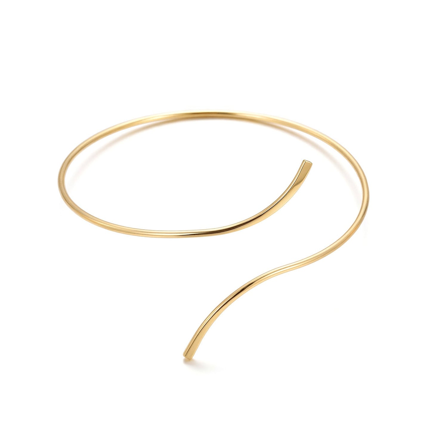 Womens Gold Layered High-End All-Match Anklet