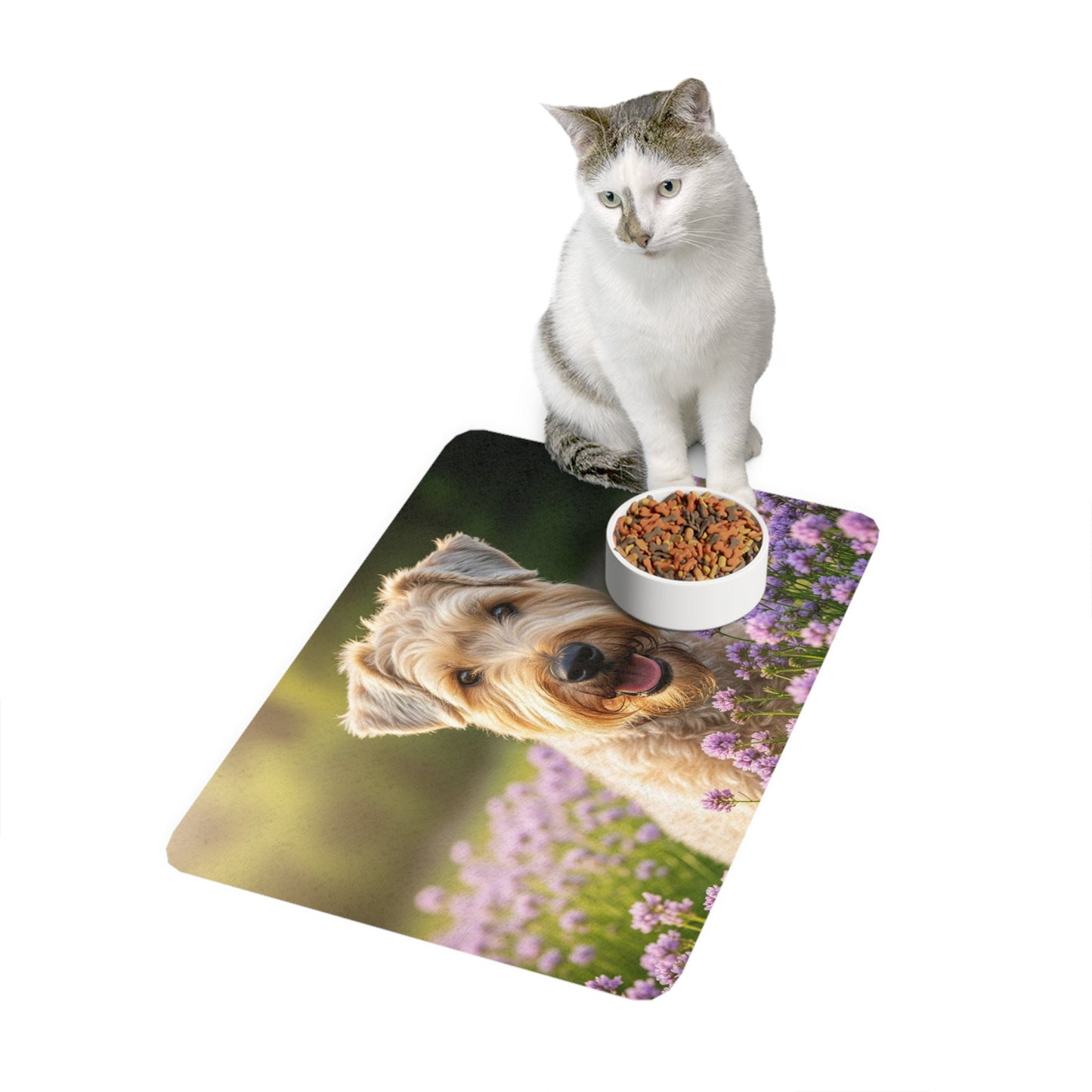 Non-Slip Pet Food Mat – Waterproof Feeding Mat for Dogs