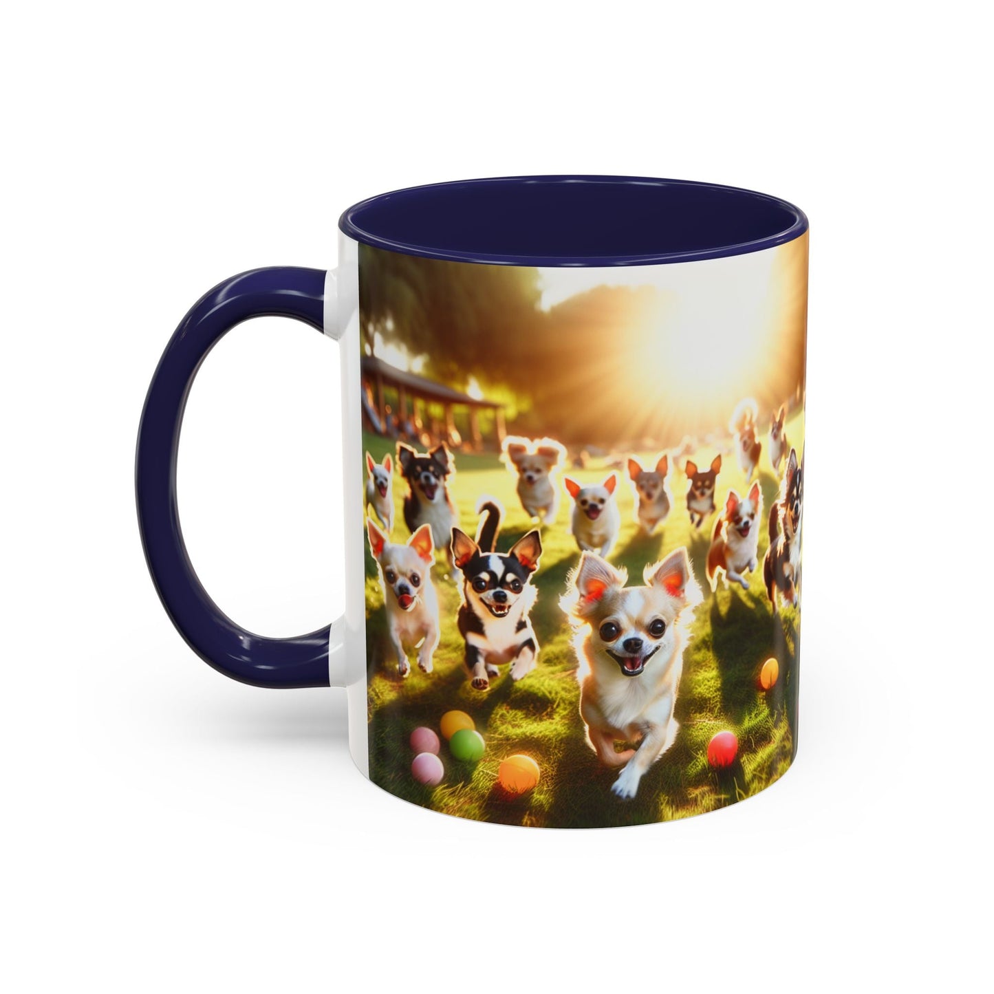 Keramiktasse mit Hunderassen-Motiv – 11 oz & 15 oz