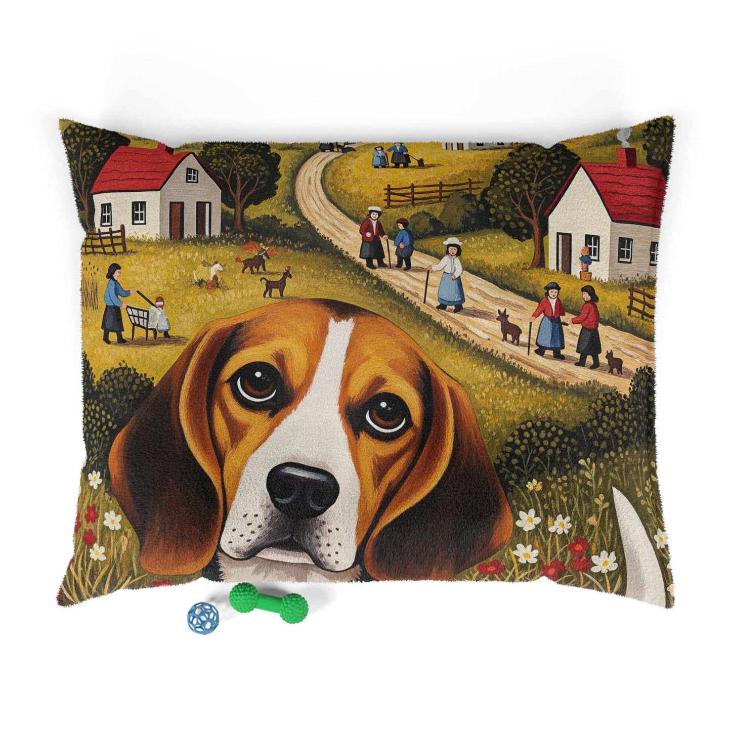 Pet Bed – Plush Dog Bed, 3 Size Options
