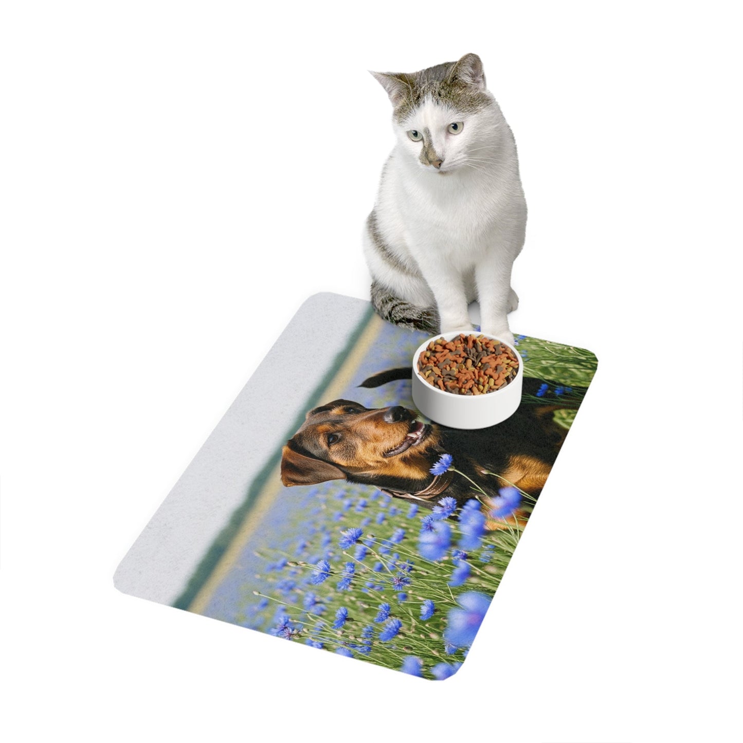 Non-Slip Pet Food Mat – Waterproof Feeding Mat for Dogs