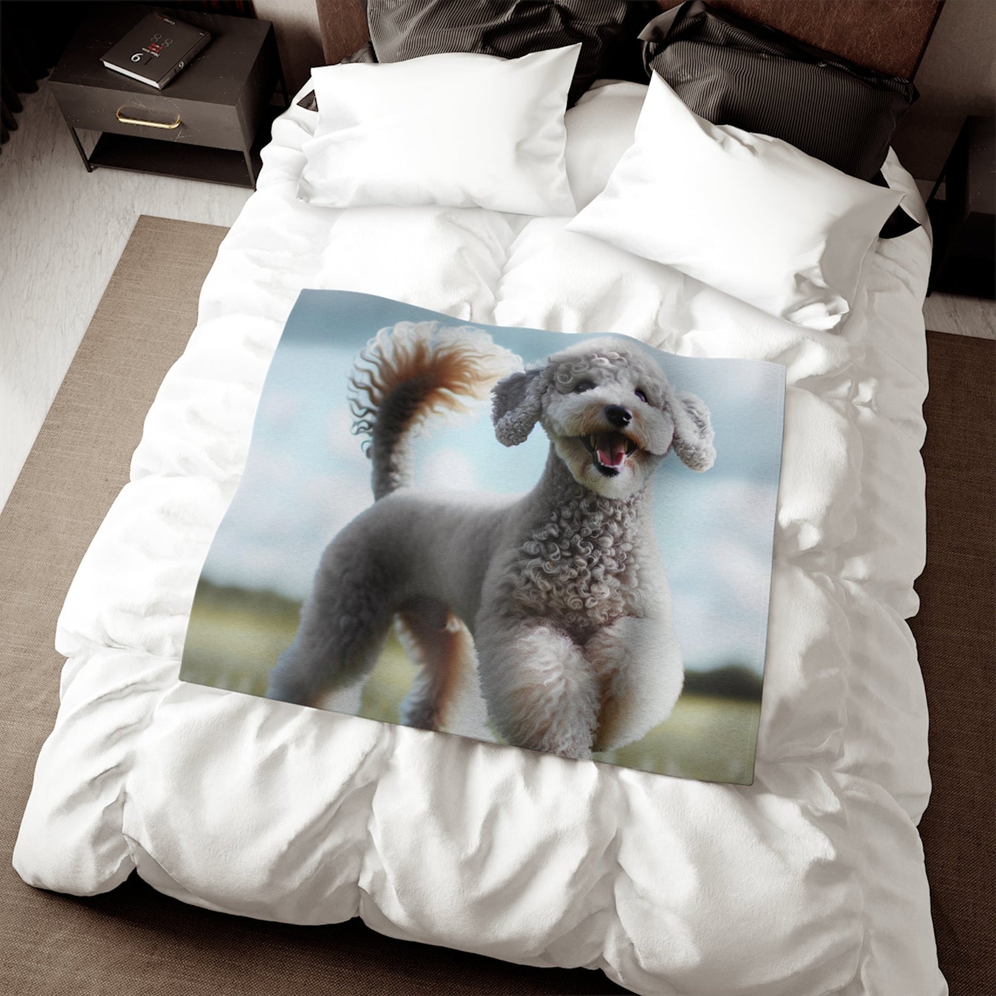 Sweatshirt Blanket – Plush Fleece Throw, 2 Size Options